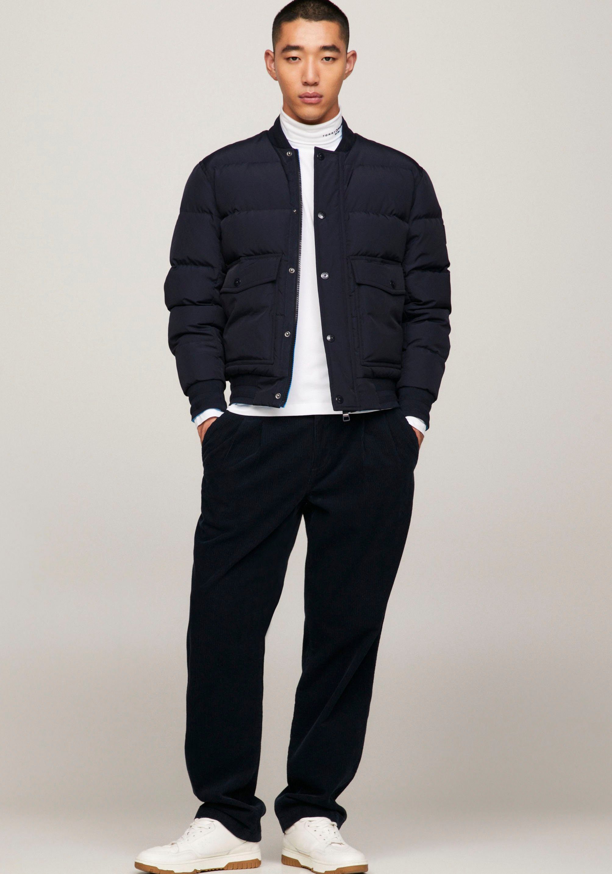 Tommy Hilfiger Tweezijdig te dragen jack ROCKIE REVERSIBLE DOWN BOMBER