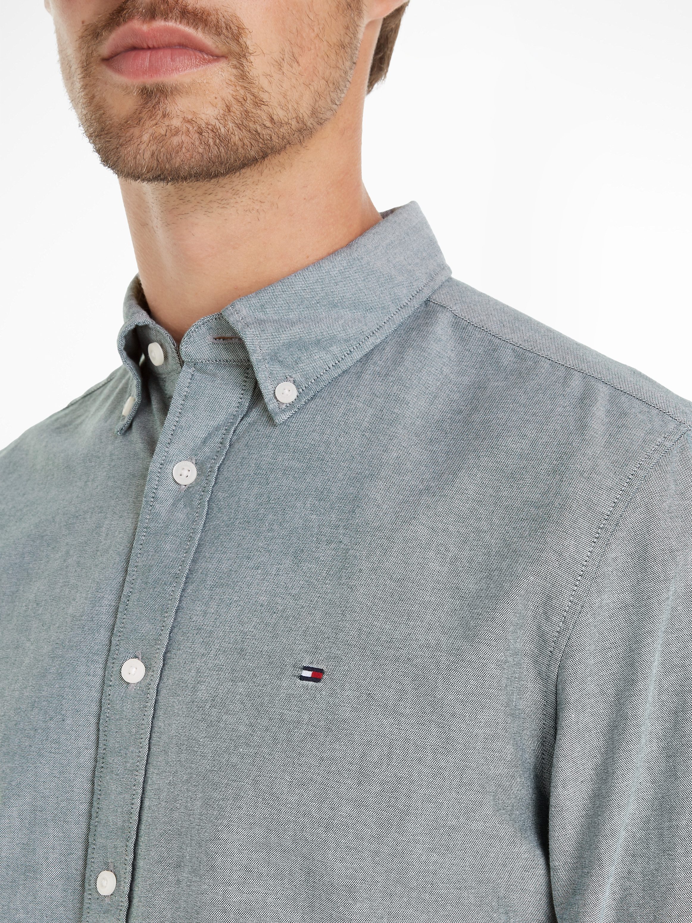 Tommy Hilfiger Overhemd met lange mouwen SOLID HERITAGE OXFORD RF SHIRT