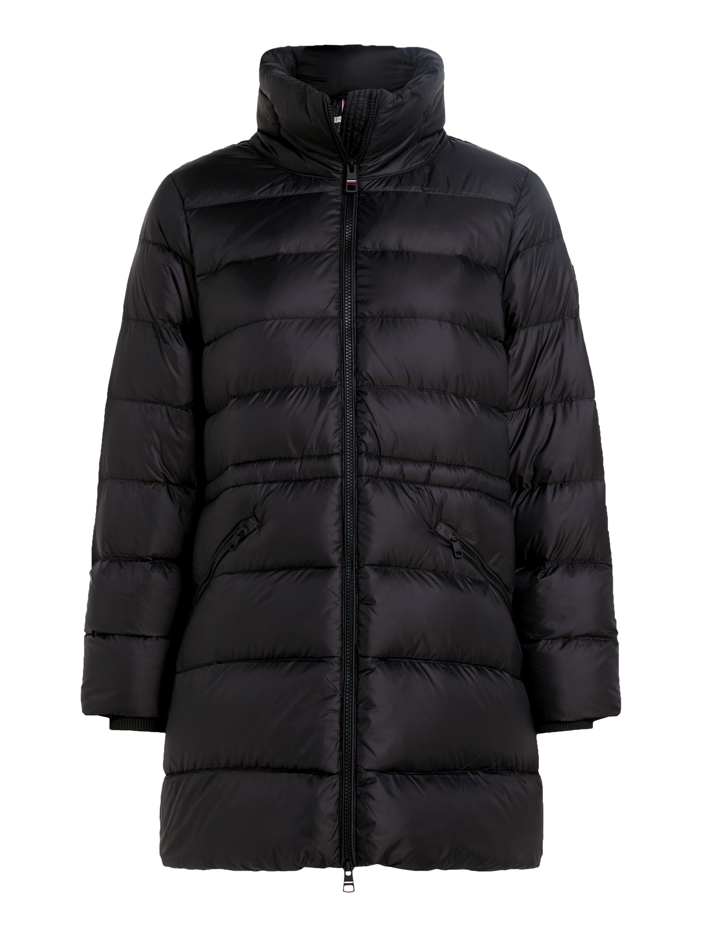 Tommy Hilfiger Lange jas met gestempeld logo