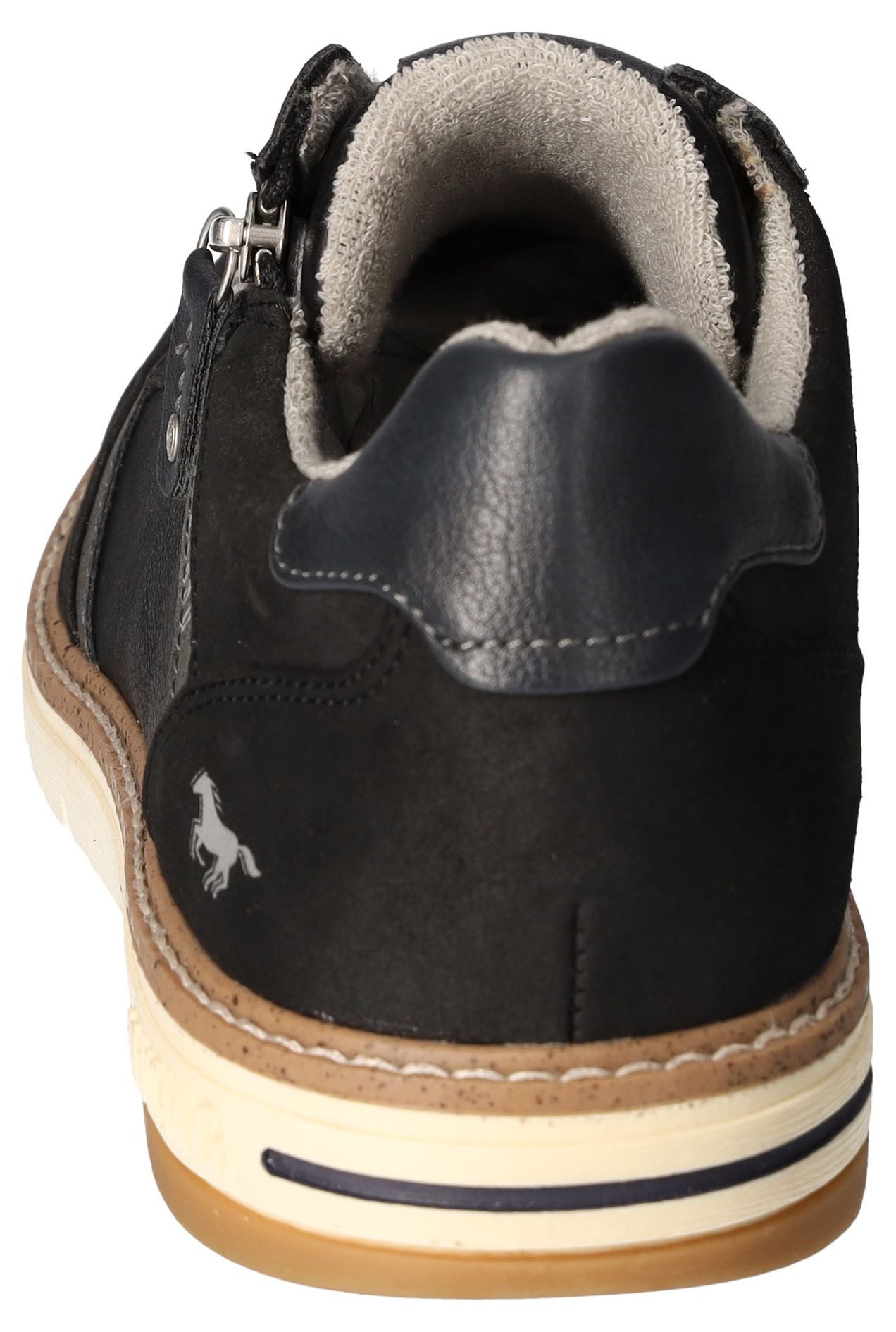 Mustang Shoes Veterschoenen met rits, vrijetijdsschoen, lage schoen, veterschoen