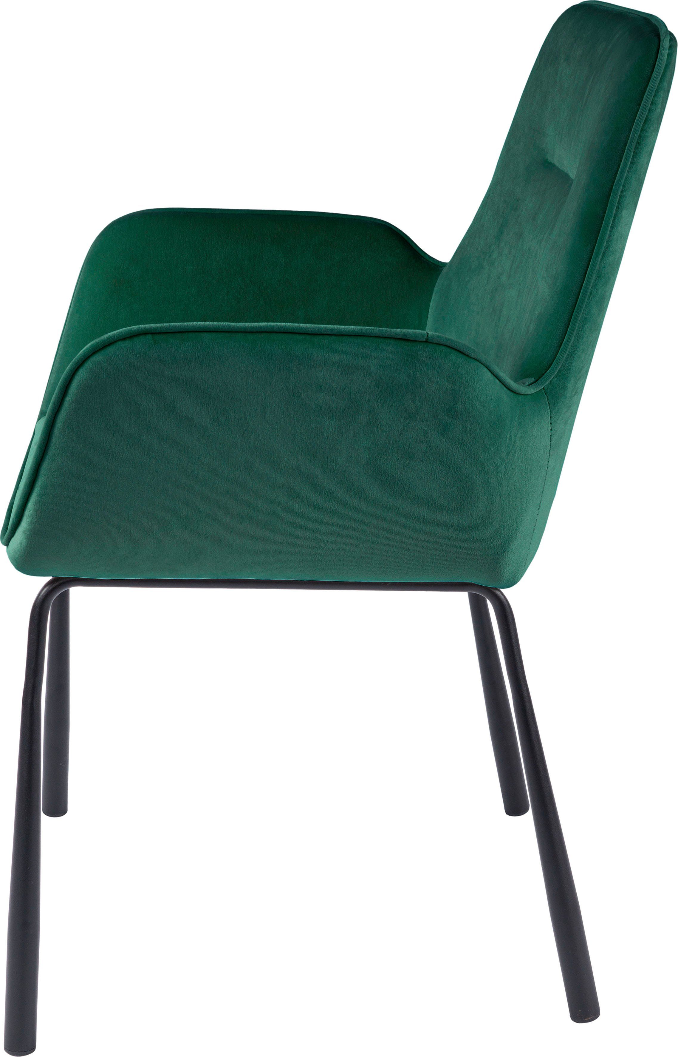 Kayoom Stoel Eliot 125, retro-stoel, elegant ontwerp in eenvoudige uitvoering (1 stuk)