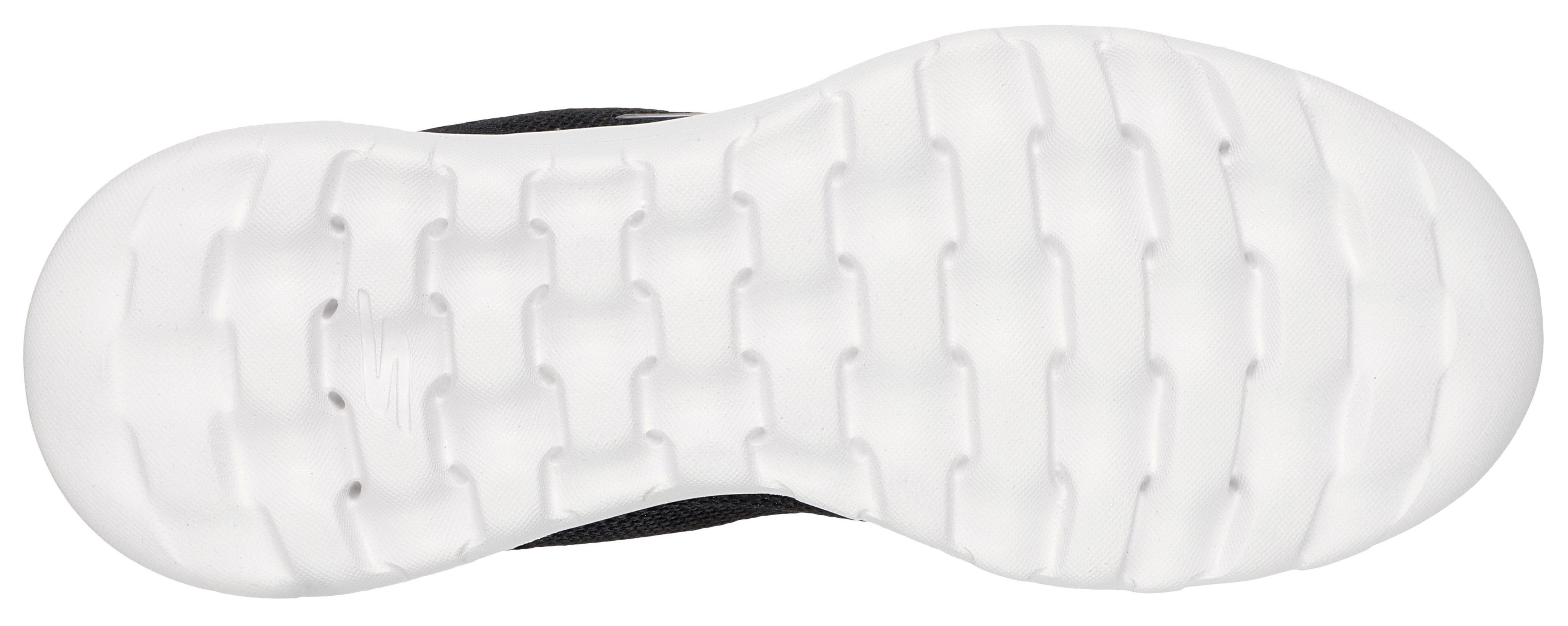 Skechers Sneakers GO WALK JOY-VIOLET , trainingsschoen, veterschoen met goga mat technologie