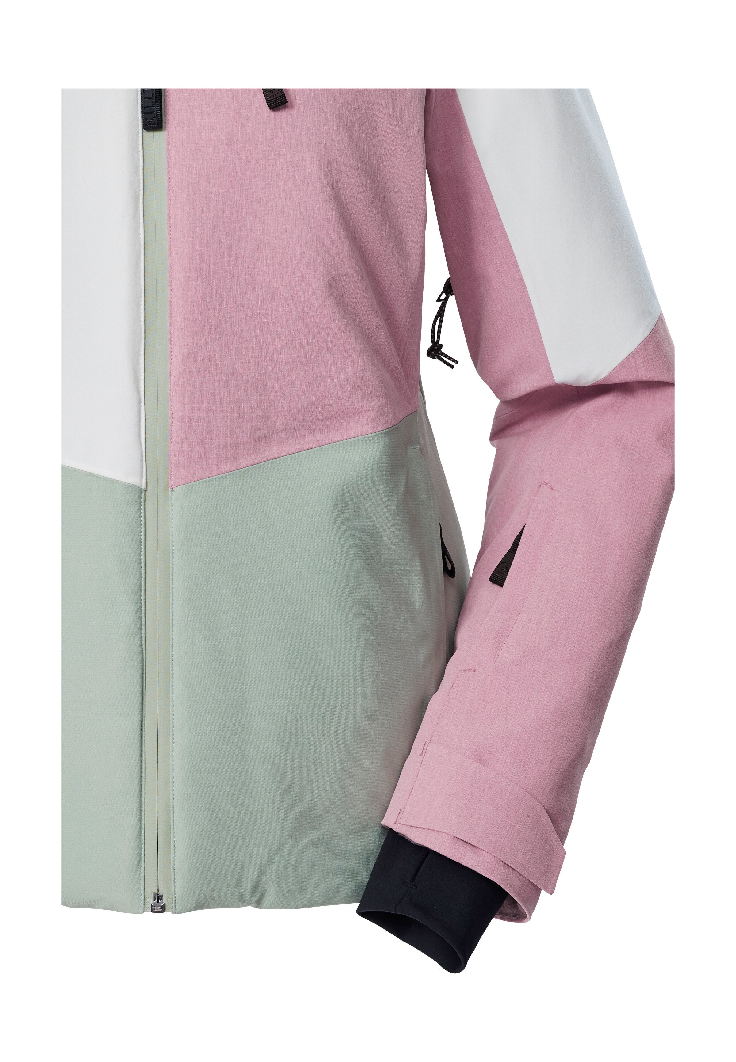 Killtec Ski-jack KSW 39 WMN SKI JCKT Waterdichte dames ski jas met ademend vermogen en slimme functies