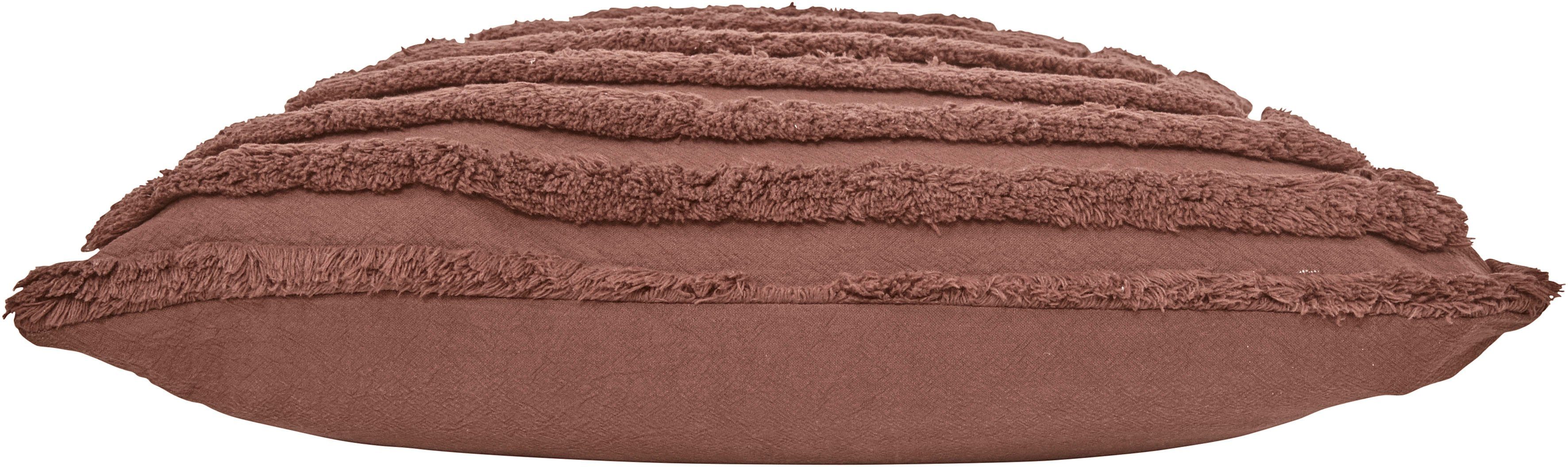 LeGer Home by Lena Gercke Kussenovertrekken Loana met pluizige 3d-patronen (combi-set, 2 stuks)