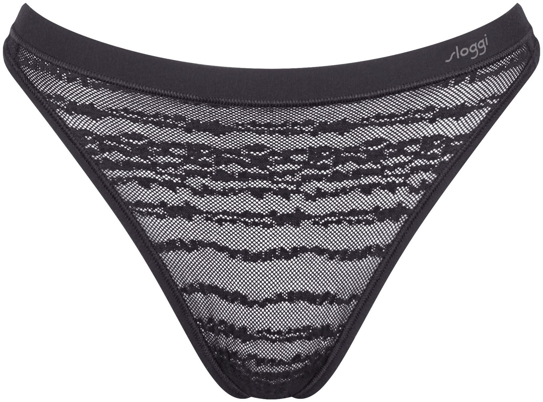 Sloggi String FREE Evolve superzacht, rekbaar, kantdetails