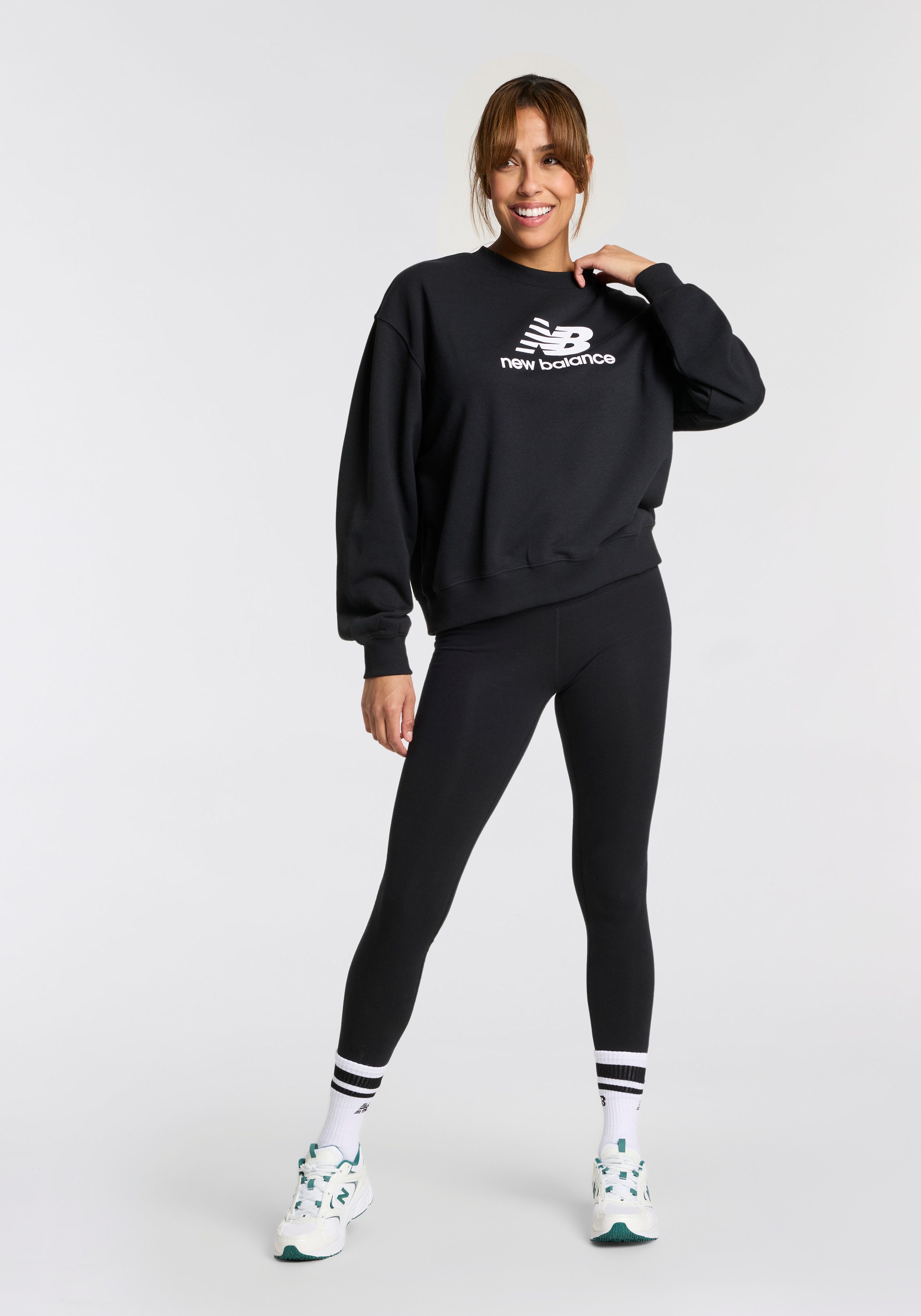 New Balance Legging COTTON HIGH RISE LEGGING 27"