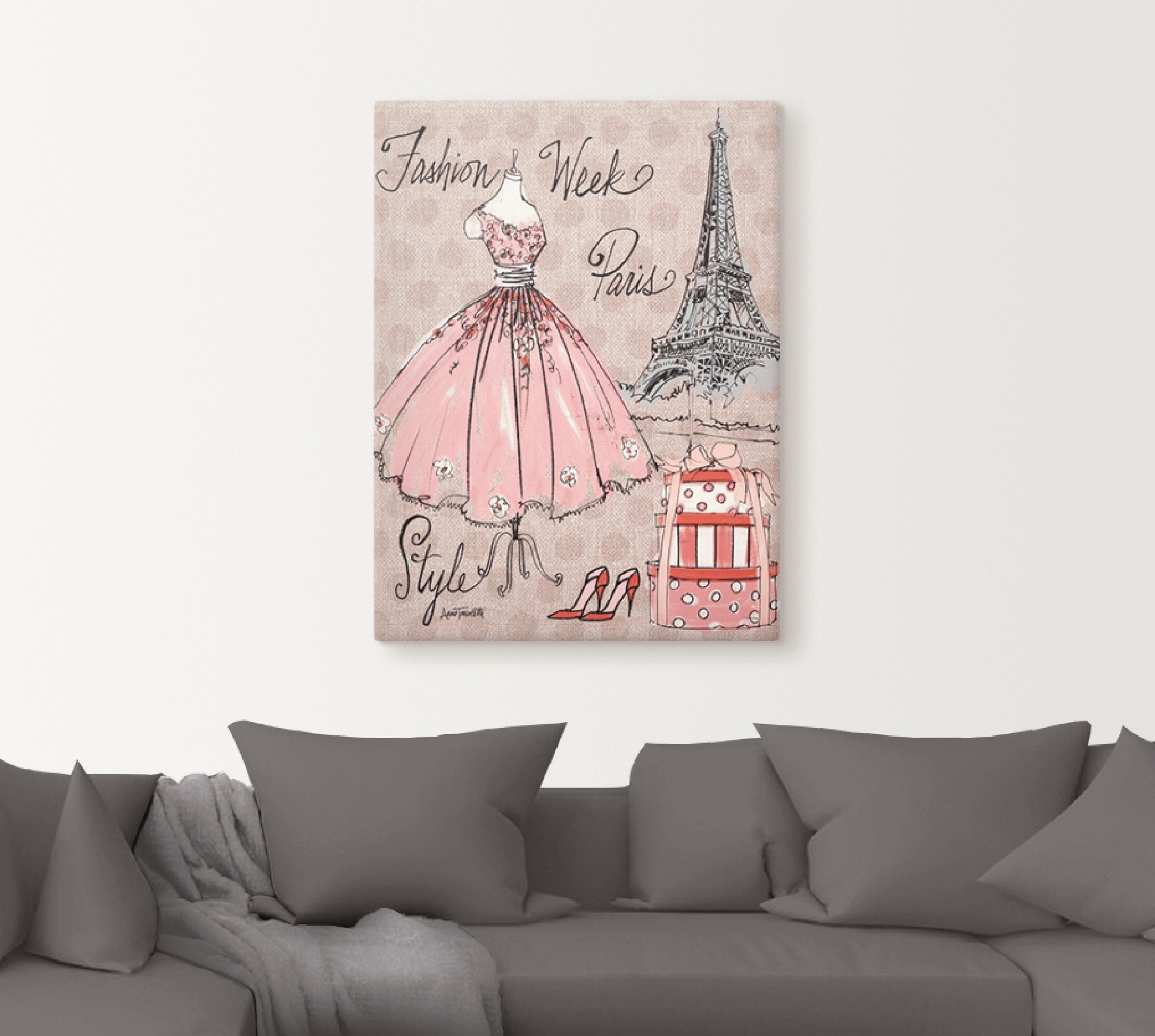 Artland Artprint Fashion Week III als artprint op linnen, poster, muursticker in verschillende maten