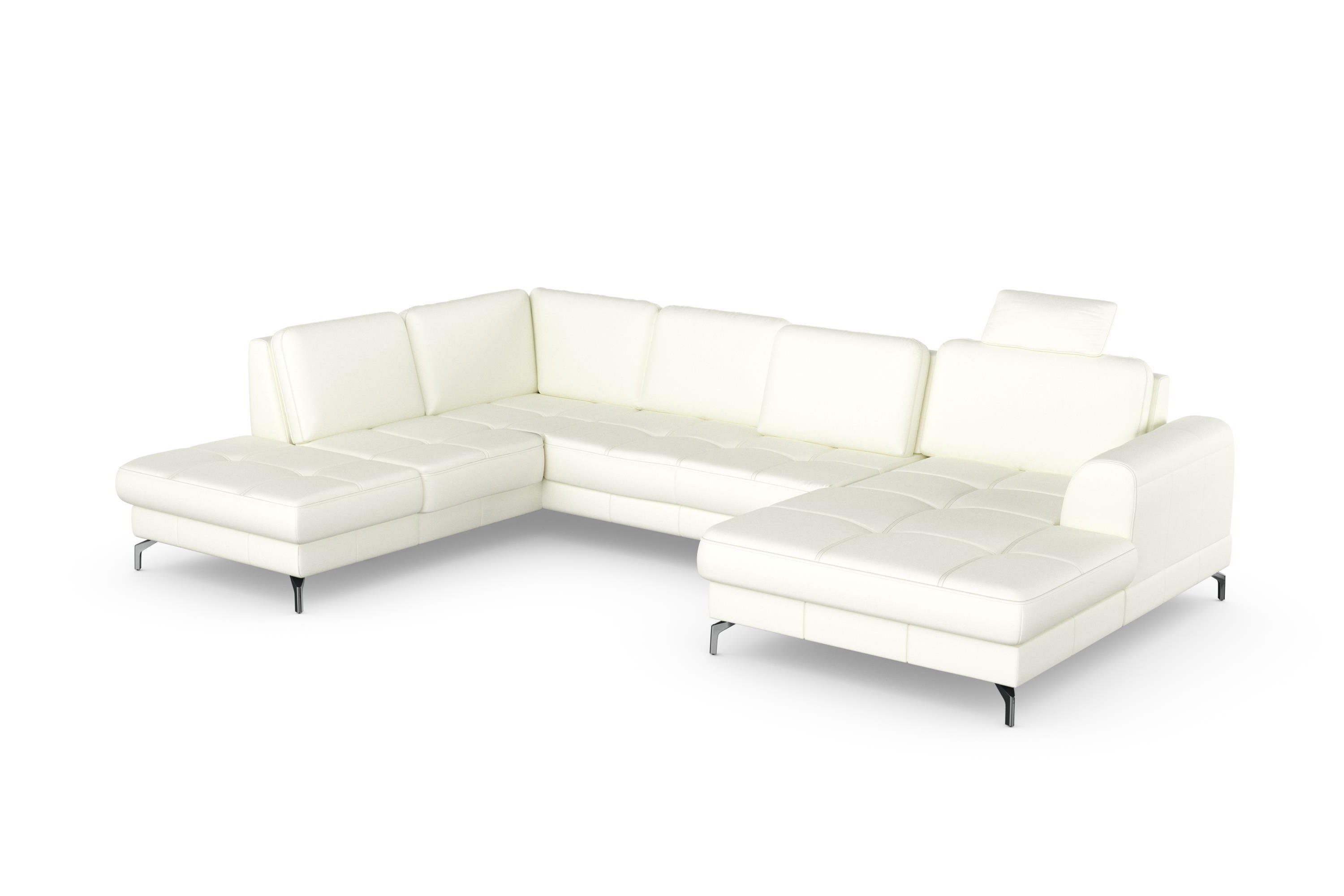 sit&more Zithoek Bendigo U-vorm inclusief zitdiepteverstelling, bodemvrijheid 12 cm, in 2 pootkleuren