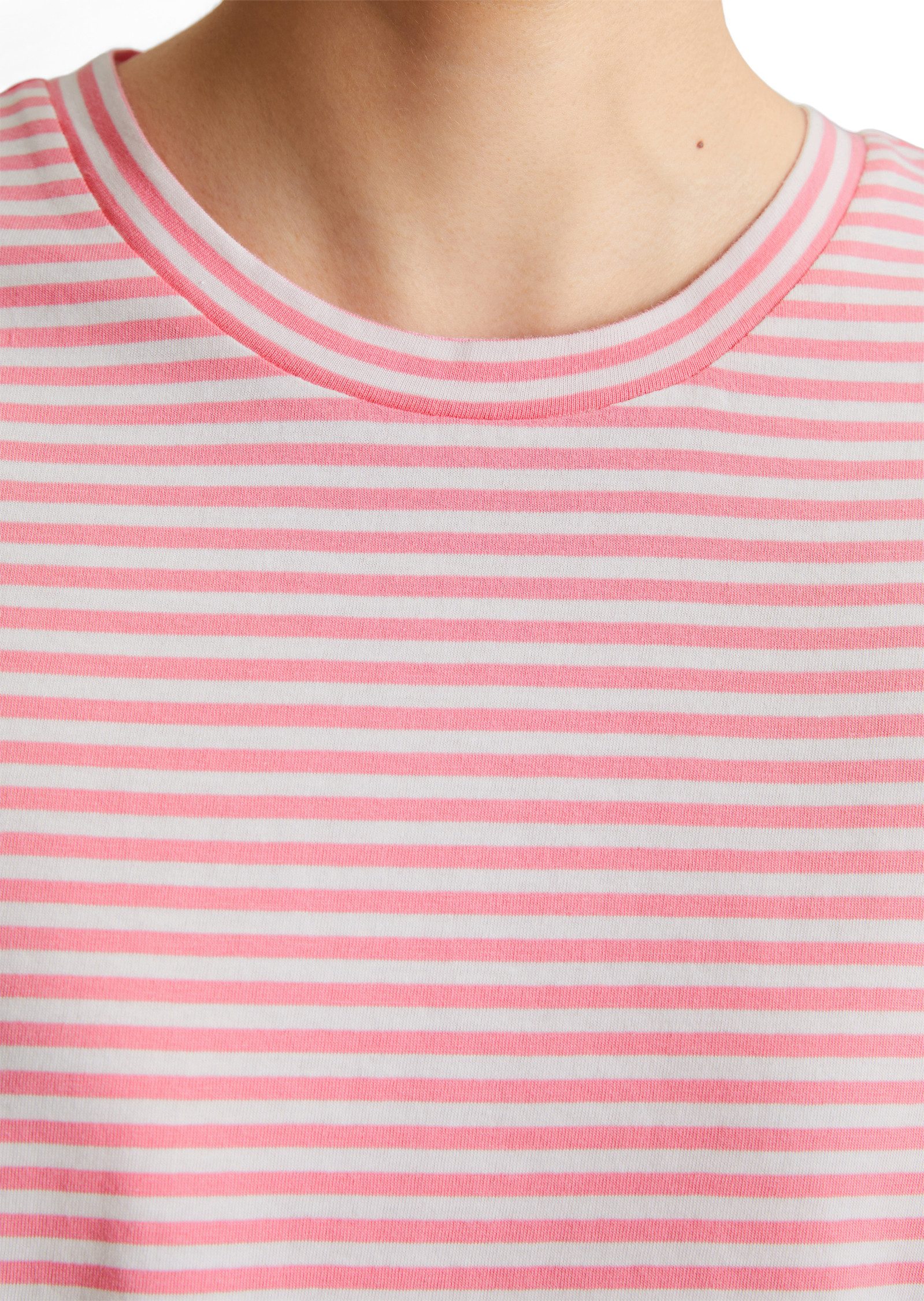 Marc O'Polo DENIM T-shirt gestreept, ronde hals, relaxed fit