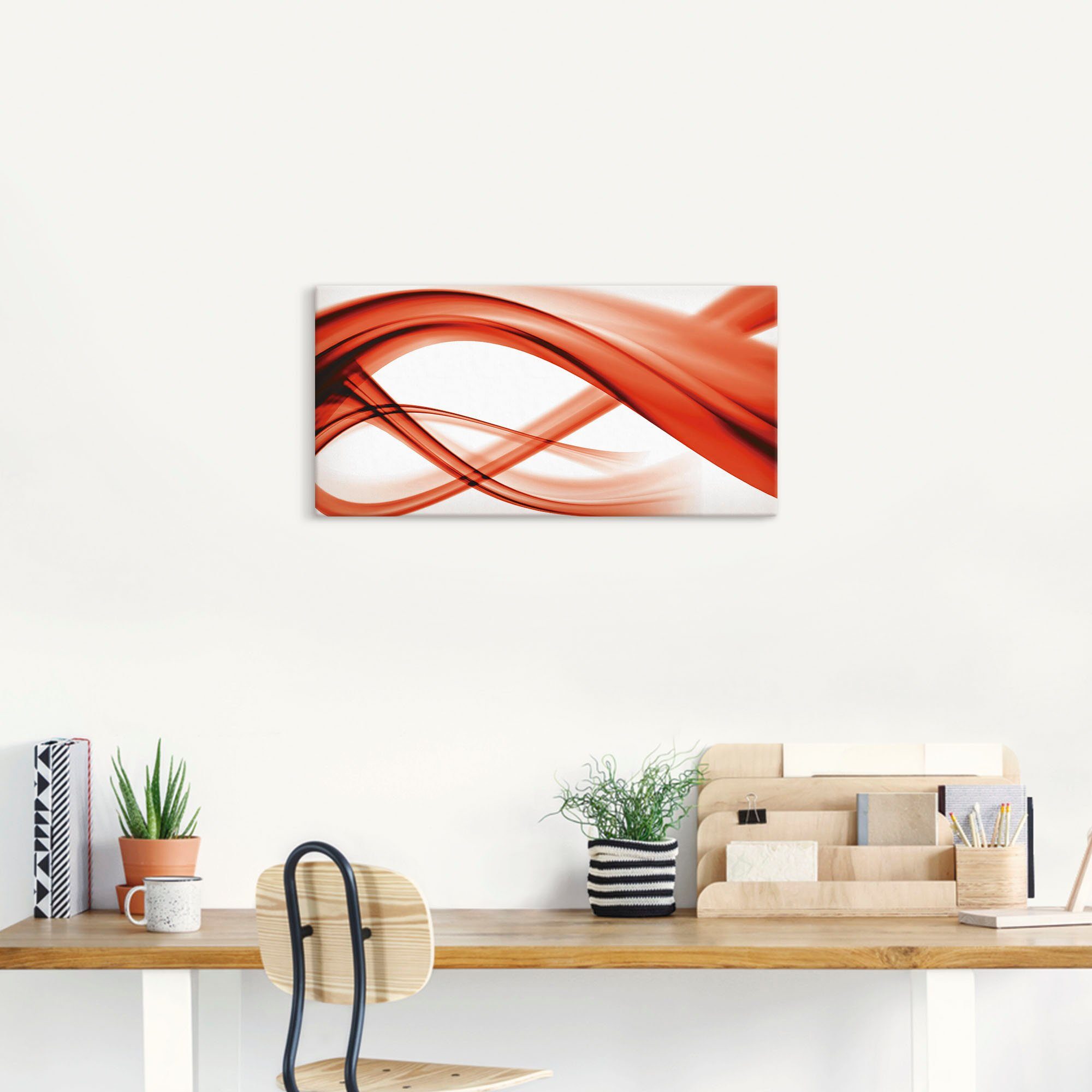 Artland Artprint Abstracte compositie als artprint op linnen, poster in verschillende formaten maten