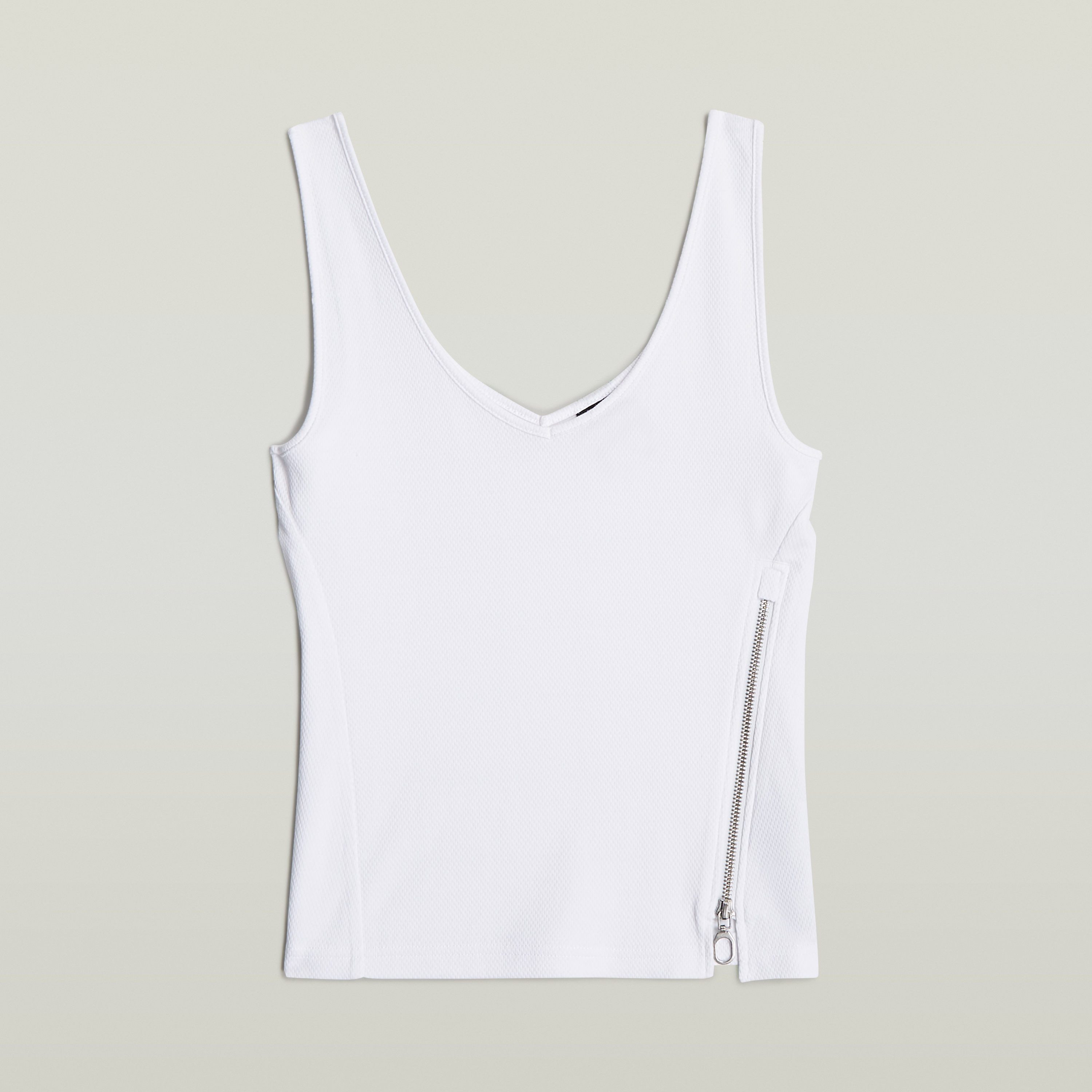 G-Star RAW Top Asymmetrical Zip met een ritssluiting