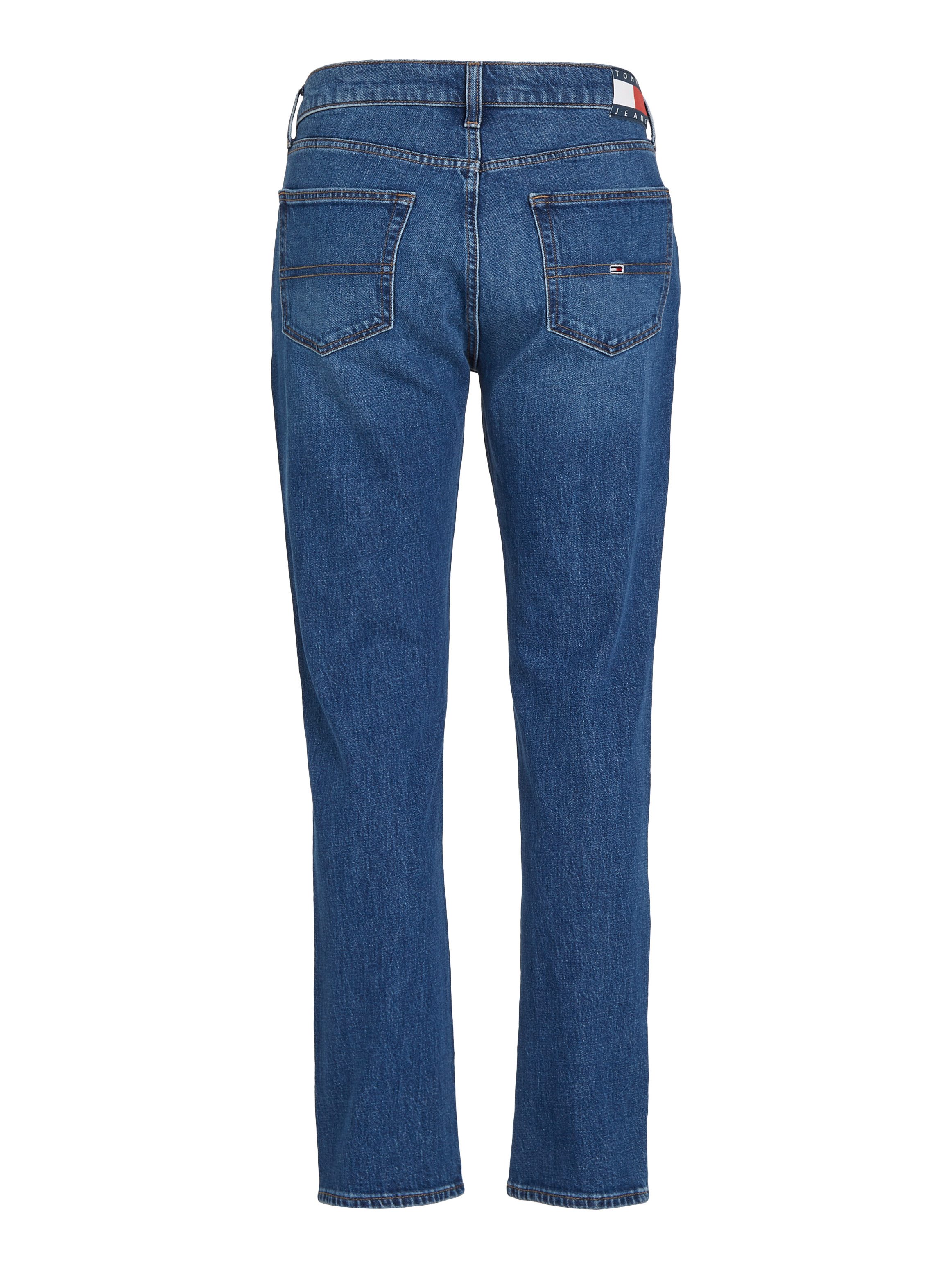 TOMMY JEANS Slim fit jeans RYAN SLIM STRAIGHT met gestempeld logo
