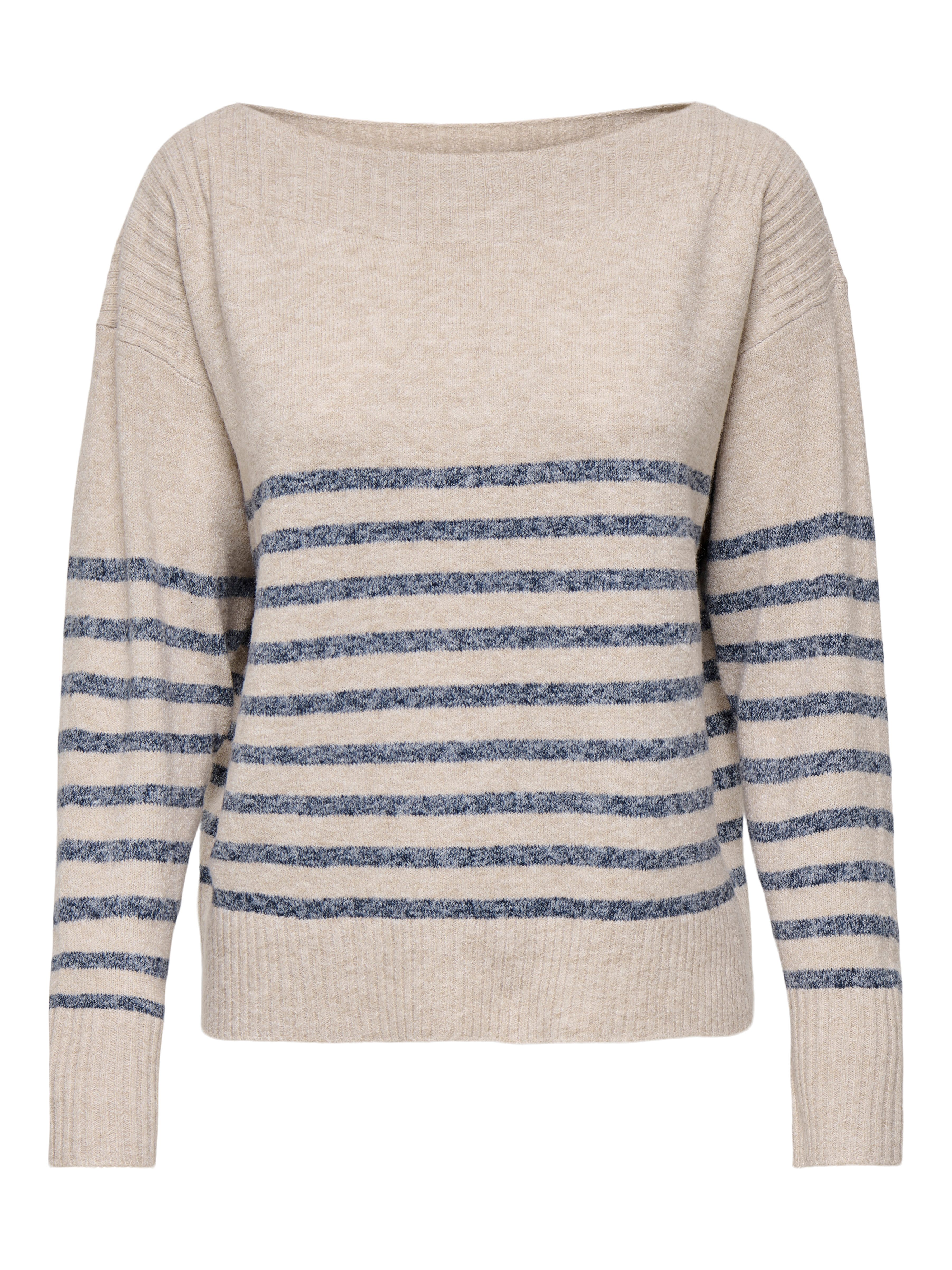 Only Gebreide trui ONLGLORY LIFE LS BOATNECK CC KNT