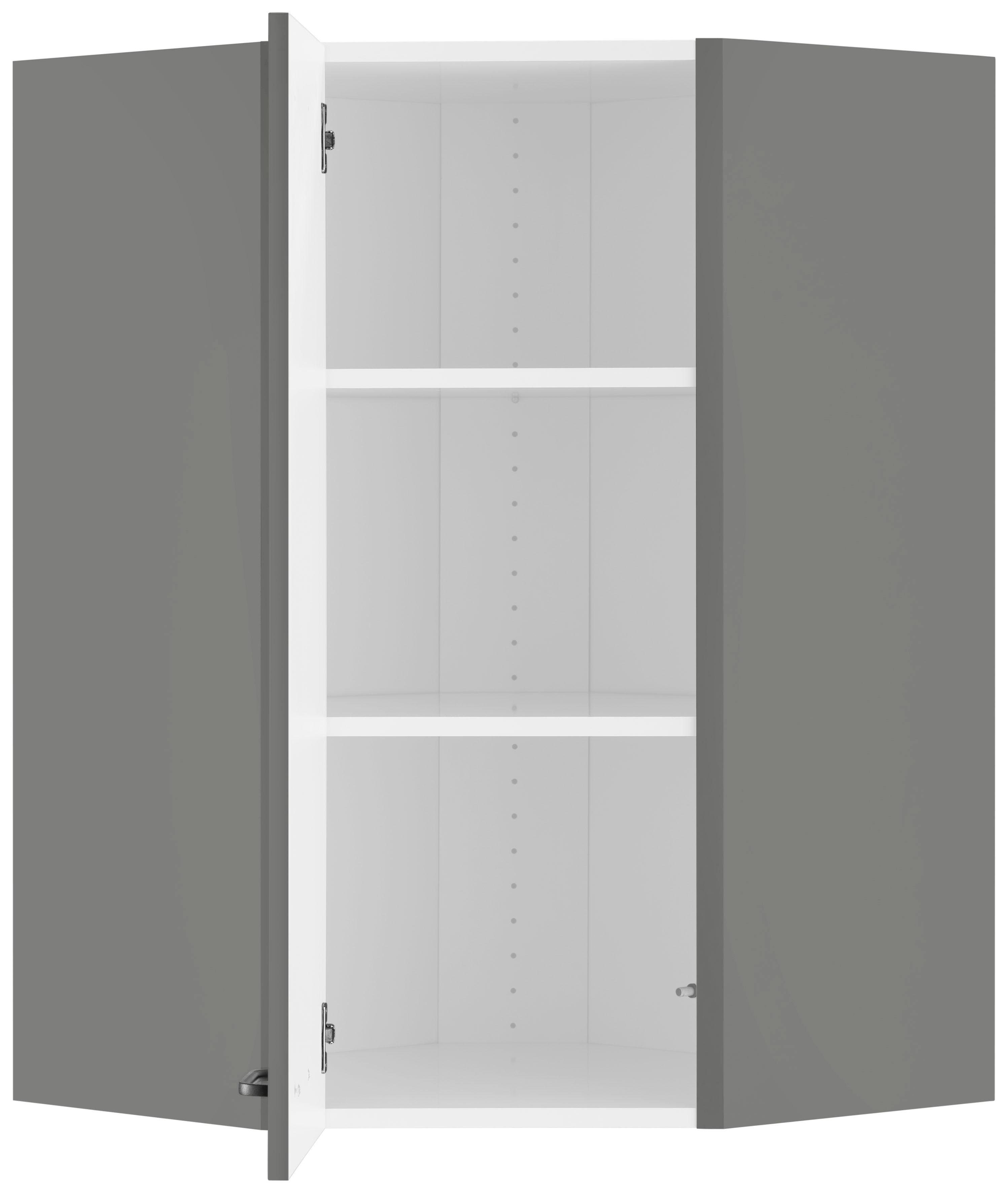 OPTIFIT Hangend hoekkastje Elga met soft-closefunctie en metalen greep, breedte 60x60 cm