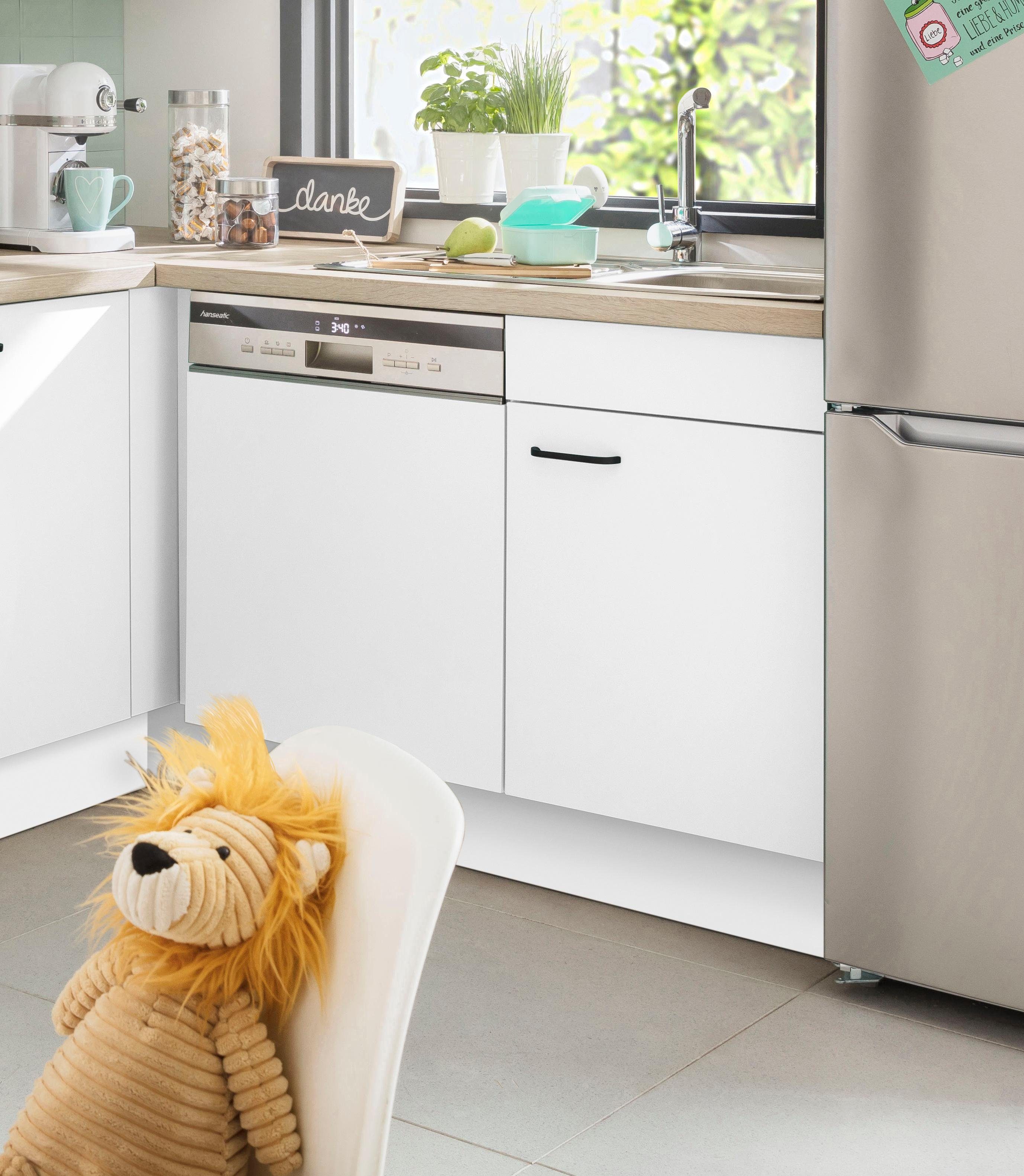 OPTIFIT Hoekkeuken Elga Premium keuken, soft-close functie, volledig uittrekbaar, opstelbreedte 225x175cm