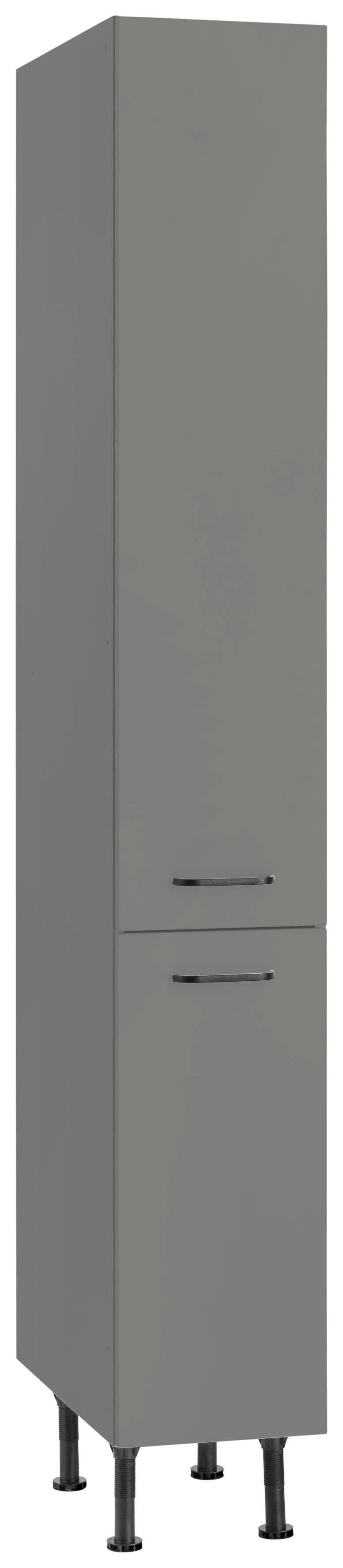OPTIFIT Apothekerskast Elga met soft-close-functie, in hoogte verstelbare poten, breedte 30 cm opbergkasten grijs