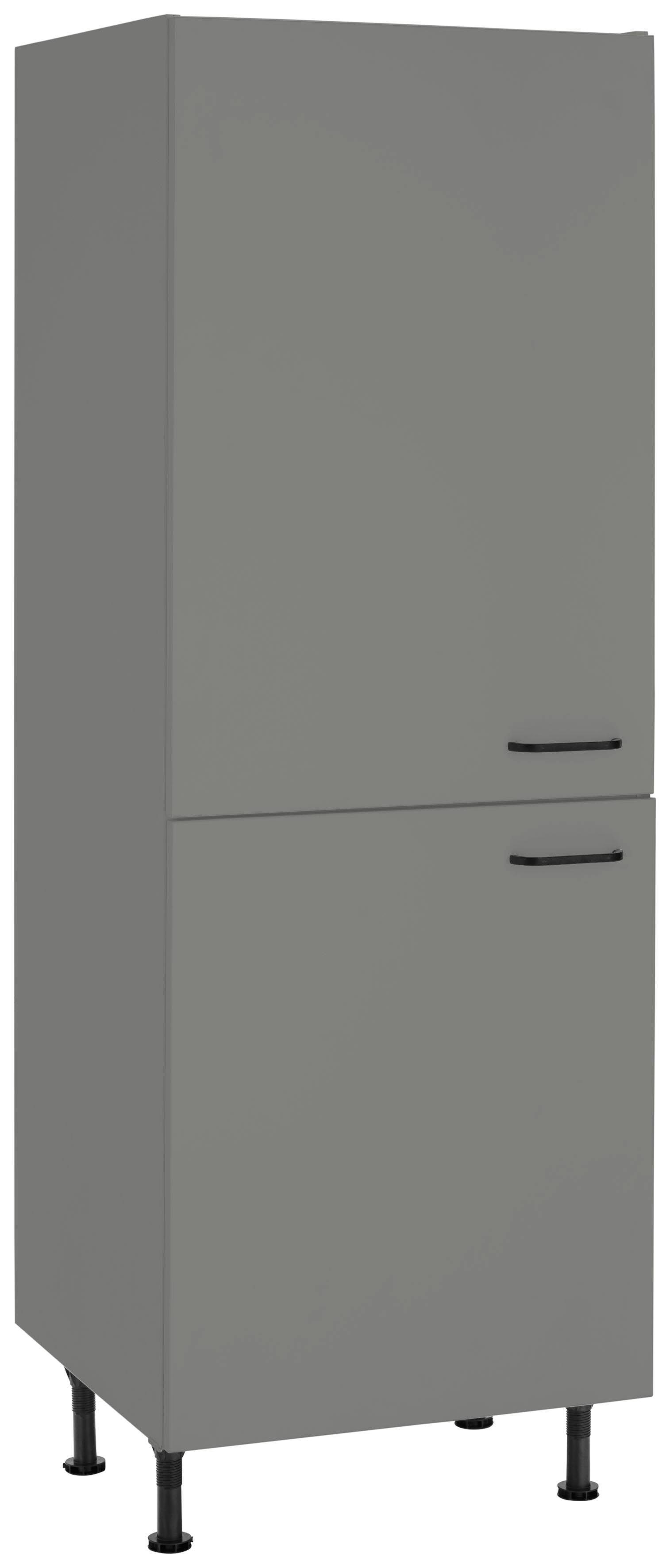 OPTIFIT Koelkastombouw Elga met soft-close-functie, in hoogte verstelbare poten, breedte 60 cm ombouwkasten grijs