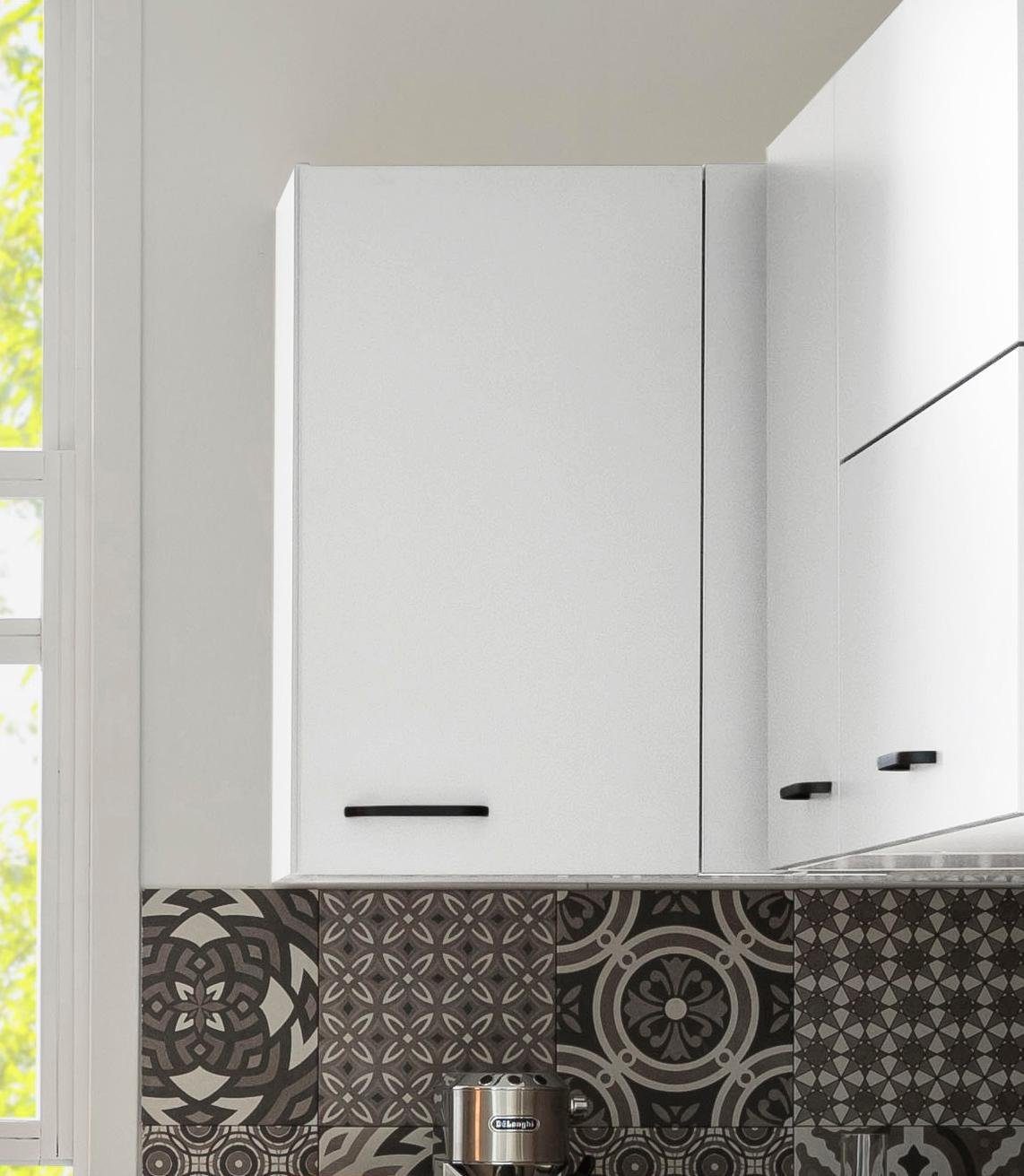 OPTIFIT Hangend hoekkastje Elga met soft-closefunctie en metalen greep, breedte 80 cm