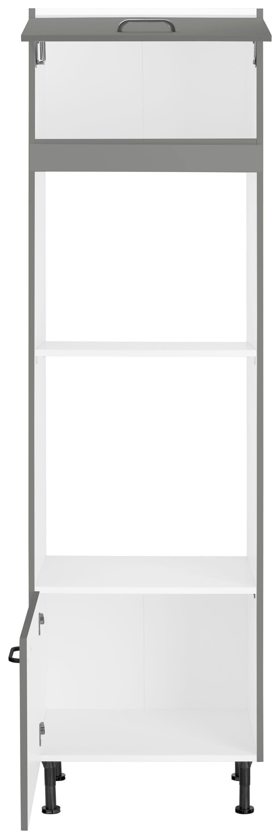 OPTIFIT Ovenombouwkast Elga voor inbouwmagnetron, met soft-closefunctie, breedte 60 cm