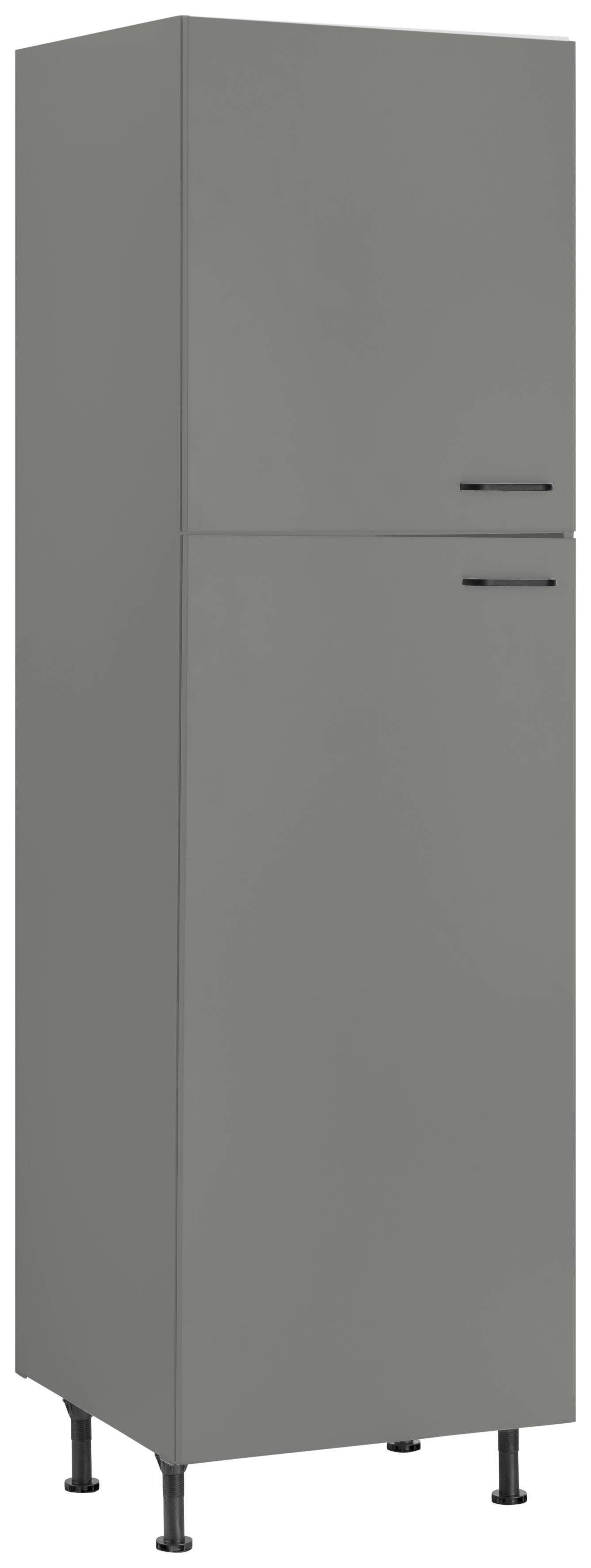 OPTIFIT Koelkastombouw Elga met soft-close-functie, in hoogte verstelbare poten, breedte 60 cm ombouwkasten grijs
