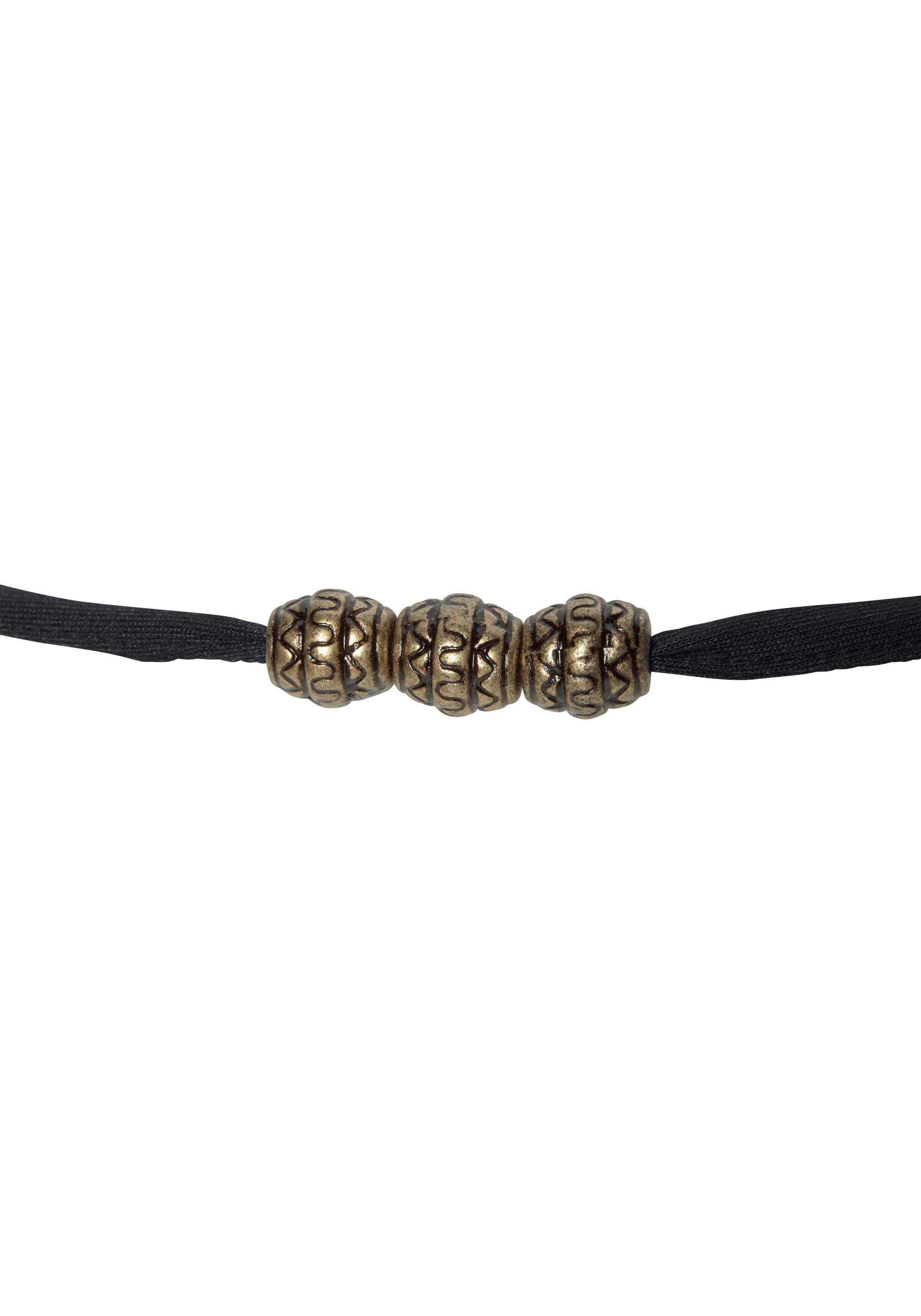 Lascana Jerseyjurk met decoratieve band op de rug, korte zomerjurk, strandjurk, basic