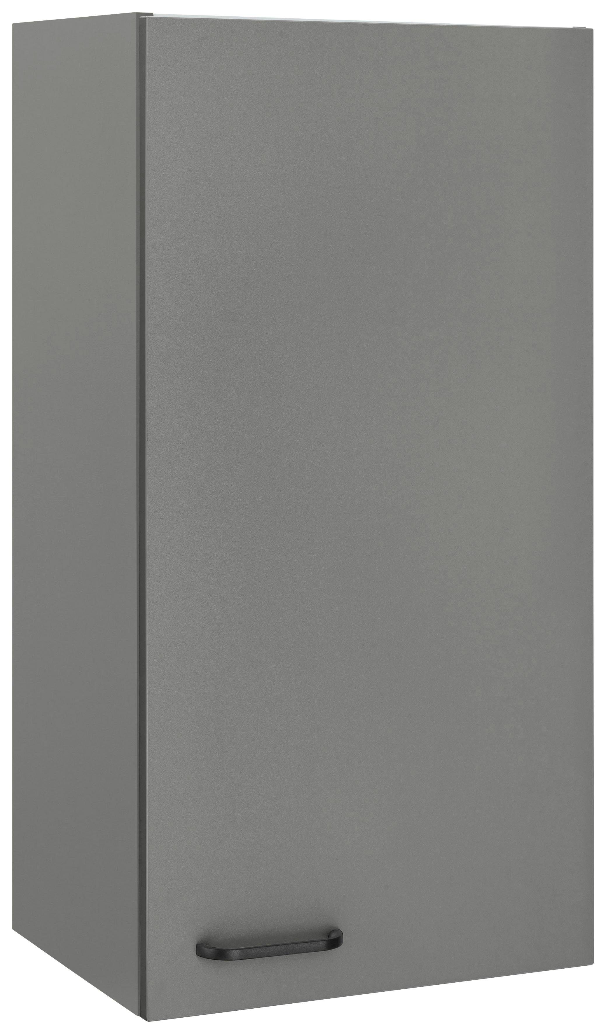 OPTIFIT Hangend kastje Elga met soft-closefunctie en metalen greep, breedte 45 cm opbergkasten grijs