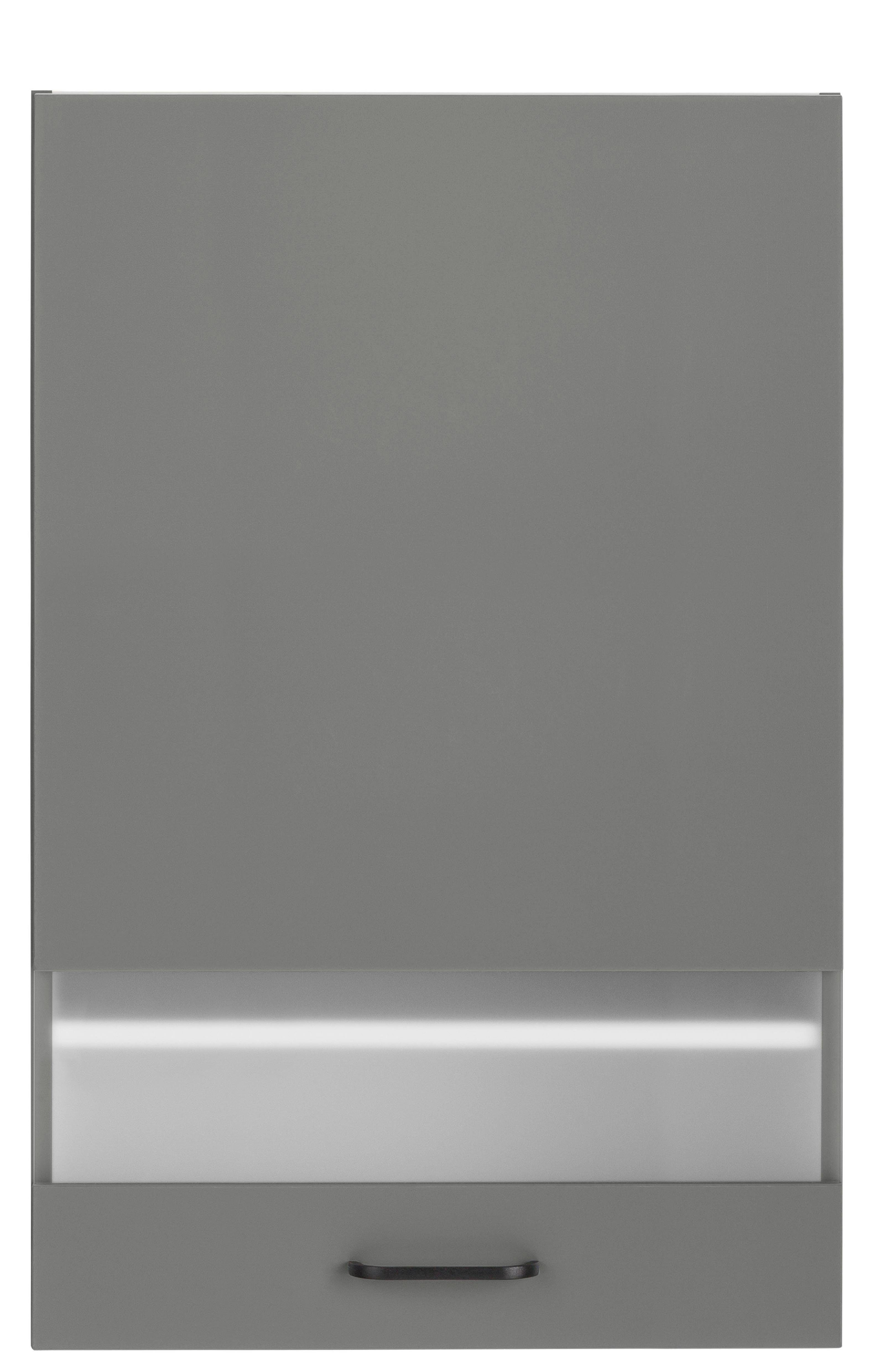 OPTIFIT Hangend kastje met glasdeur Elga met soft-closefunctie en metalen greep, breedte 50 cm