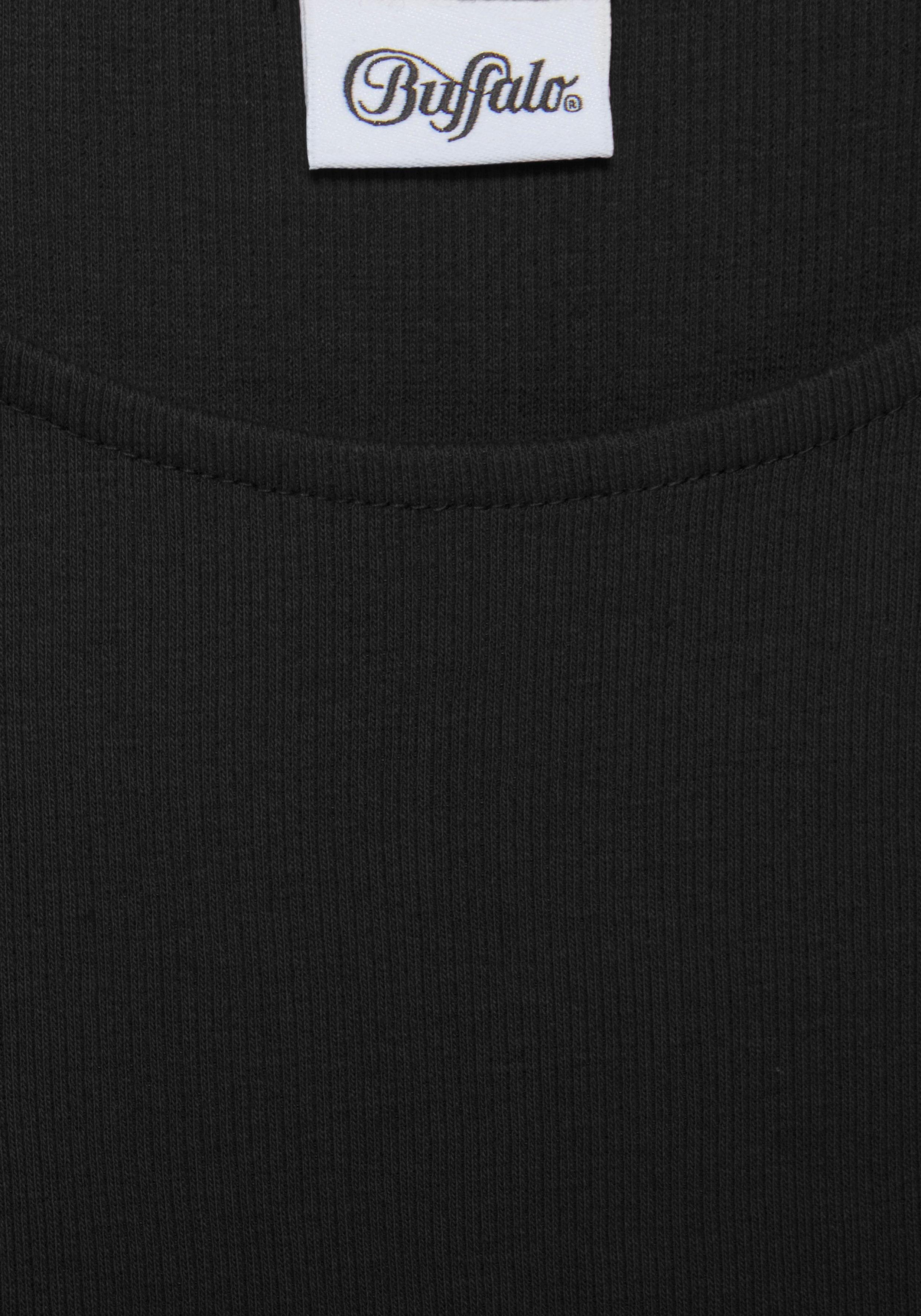Buffalo Tanktop van zacht ribmateriaal (2-delig, Set van 2)