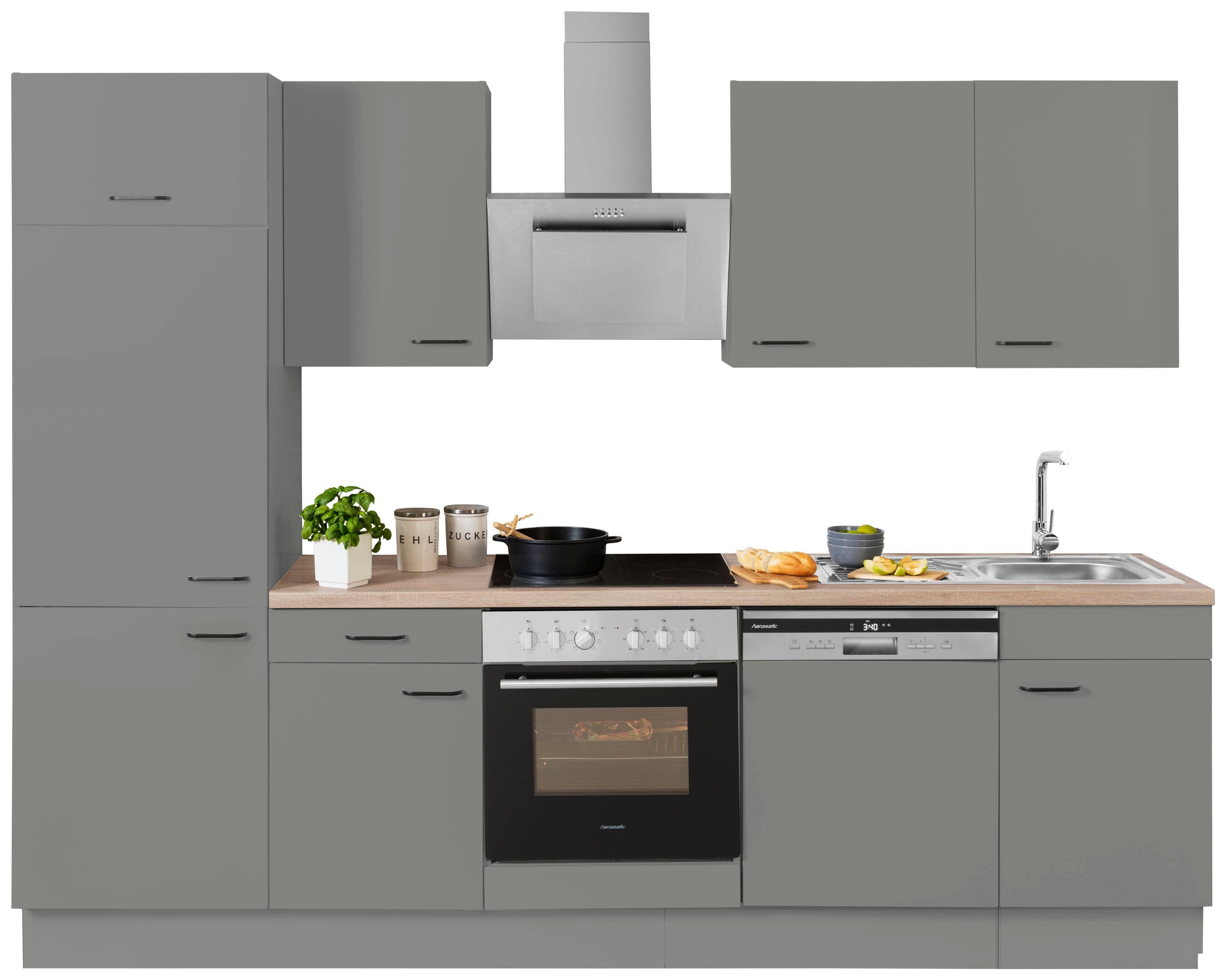 OPTIFIT Keukenblok Elga Premium keuken met soft-close functie, volledig uittrekbaar, breedte 280 cm