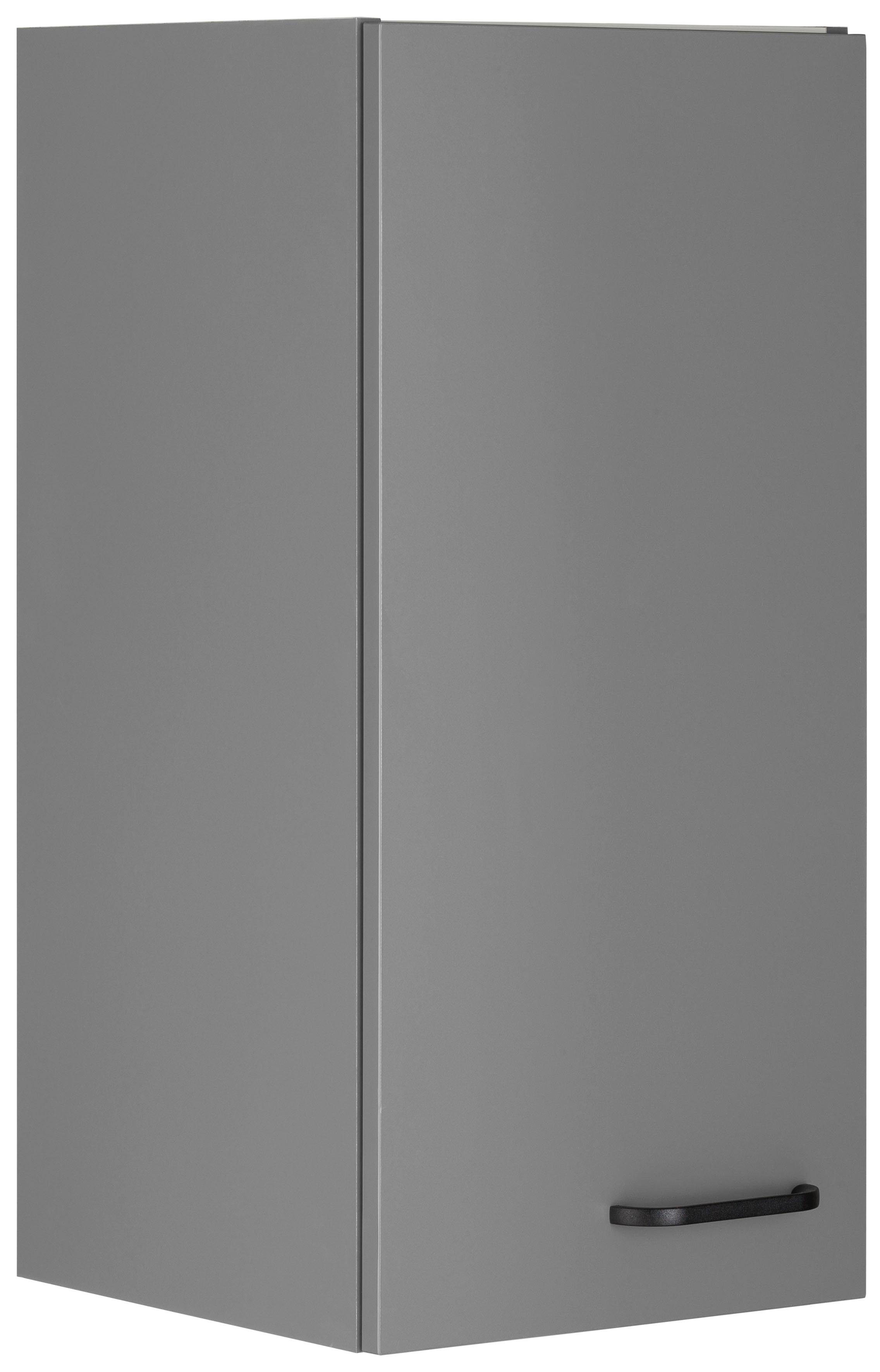 OPTIFIT Hangend kastje Elga met soft-closefunctie en metalen greep, breedte 30 cm opbergkasten grijs