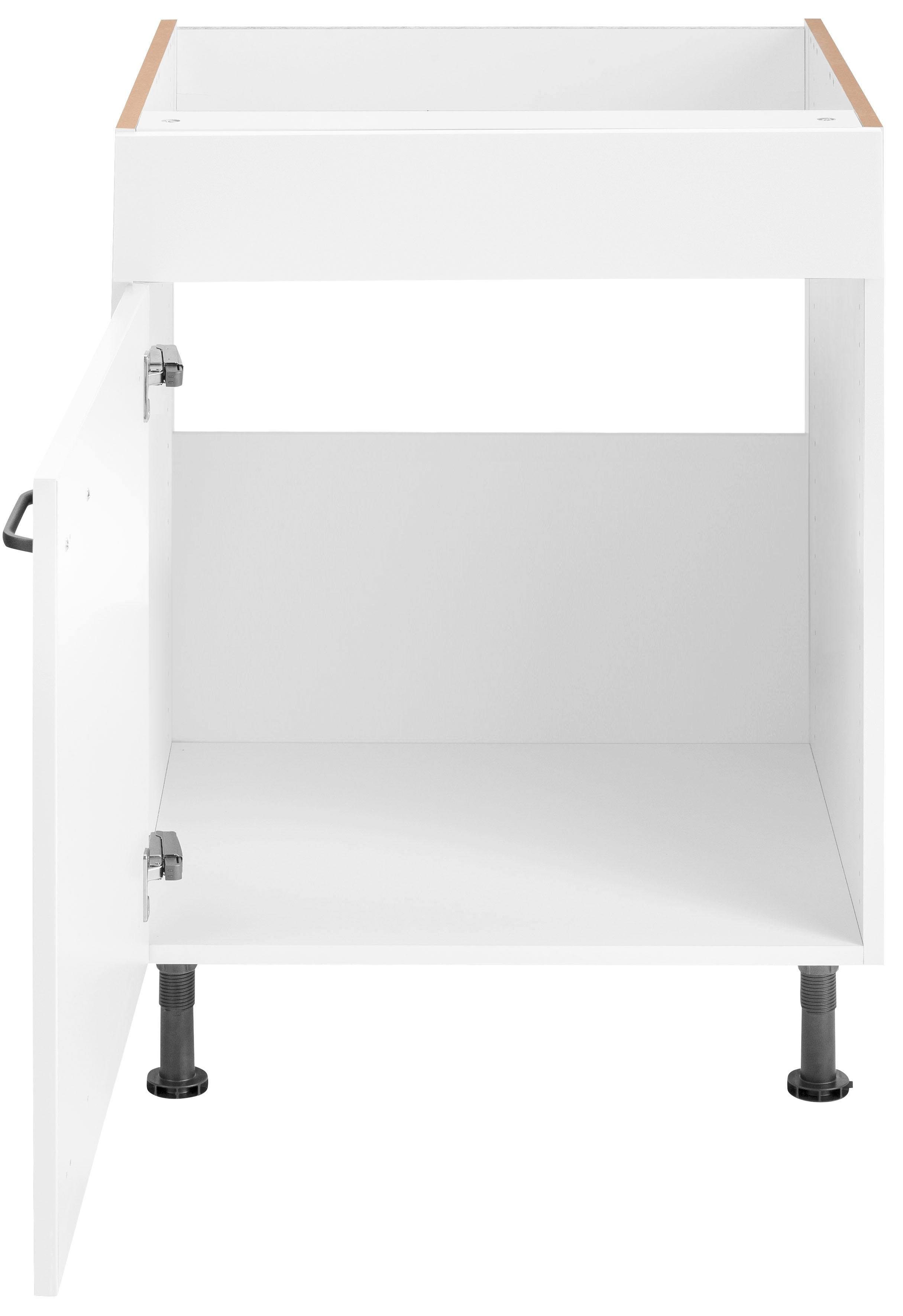 OPTIFIT Gootsteenkast Elga met soft-close-functie, in hoogte verstelbare poten, breedte 60 cm