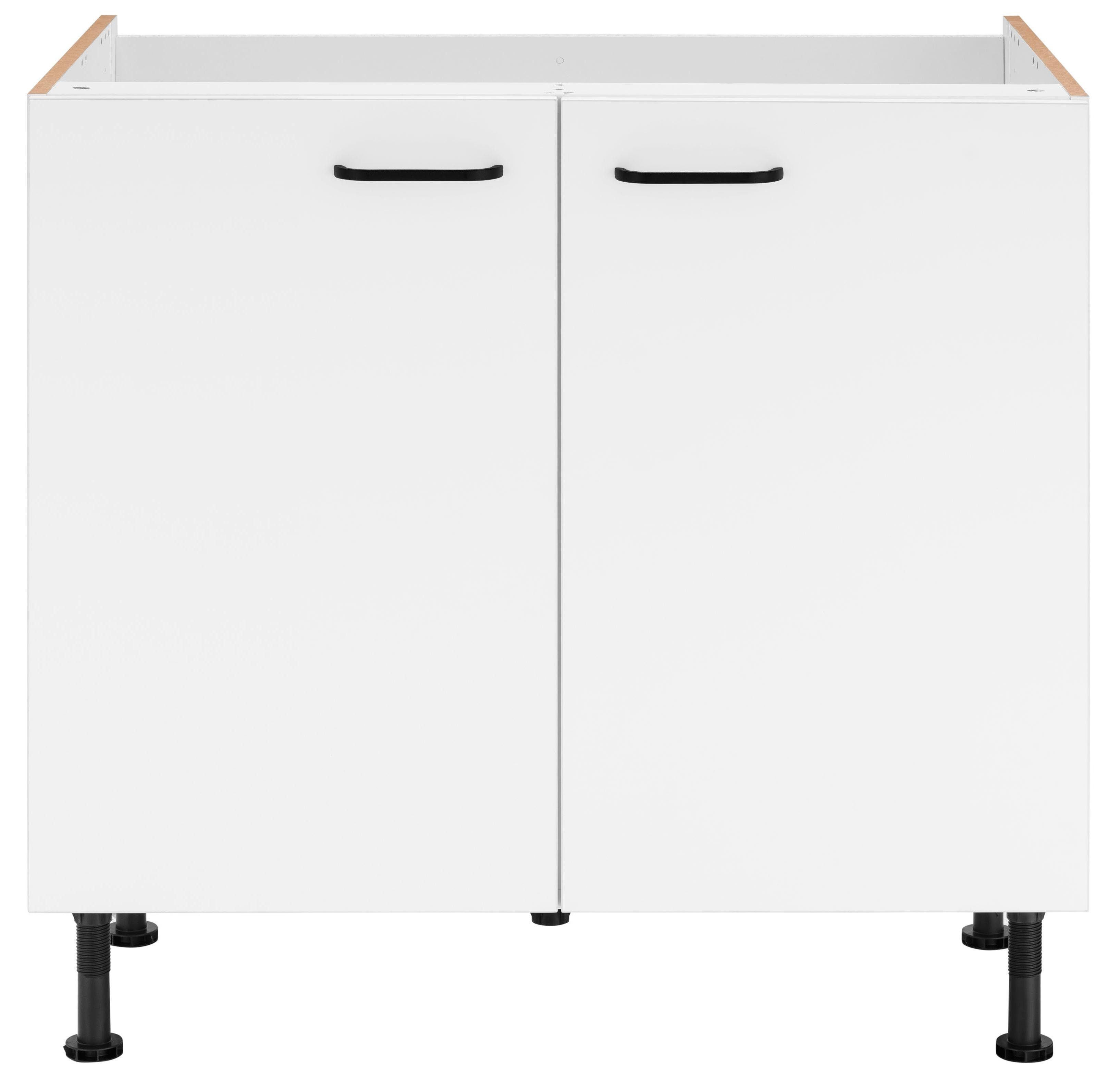 OPTIFIT Gootsteenkast Elga met soft-close-functie, in hoogte verstelbare poten, breedte 90 cm