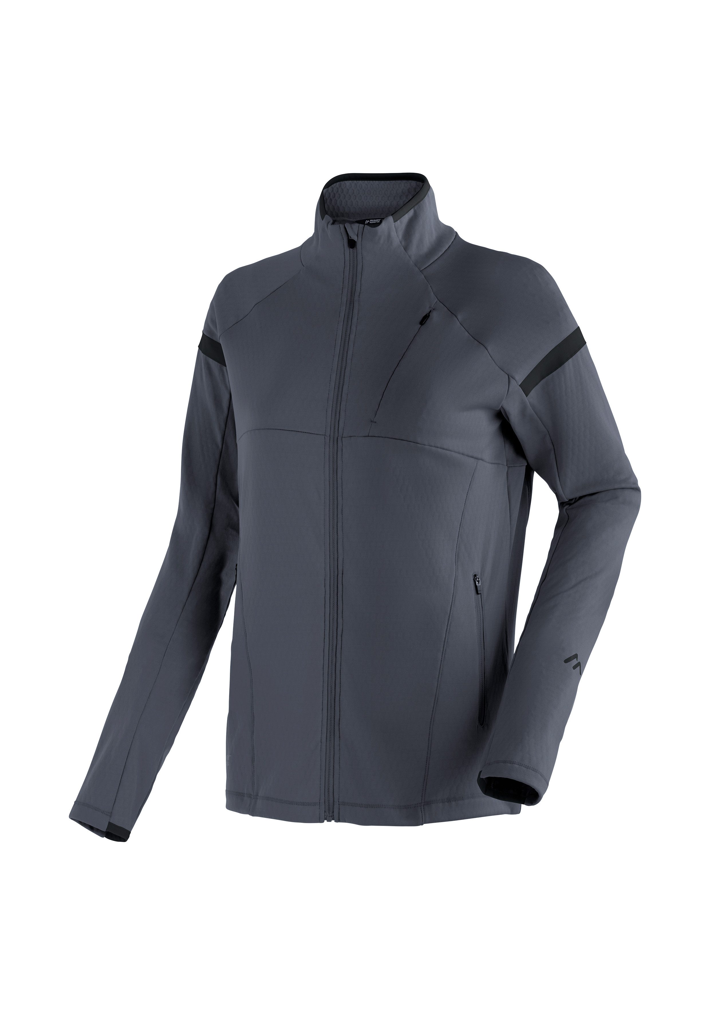 Maier Sports Functioneel shirt Granni W Dames midlayer-jack, ademend en snel drogend, fleece-jack