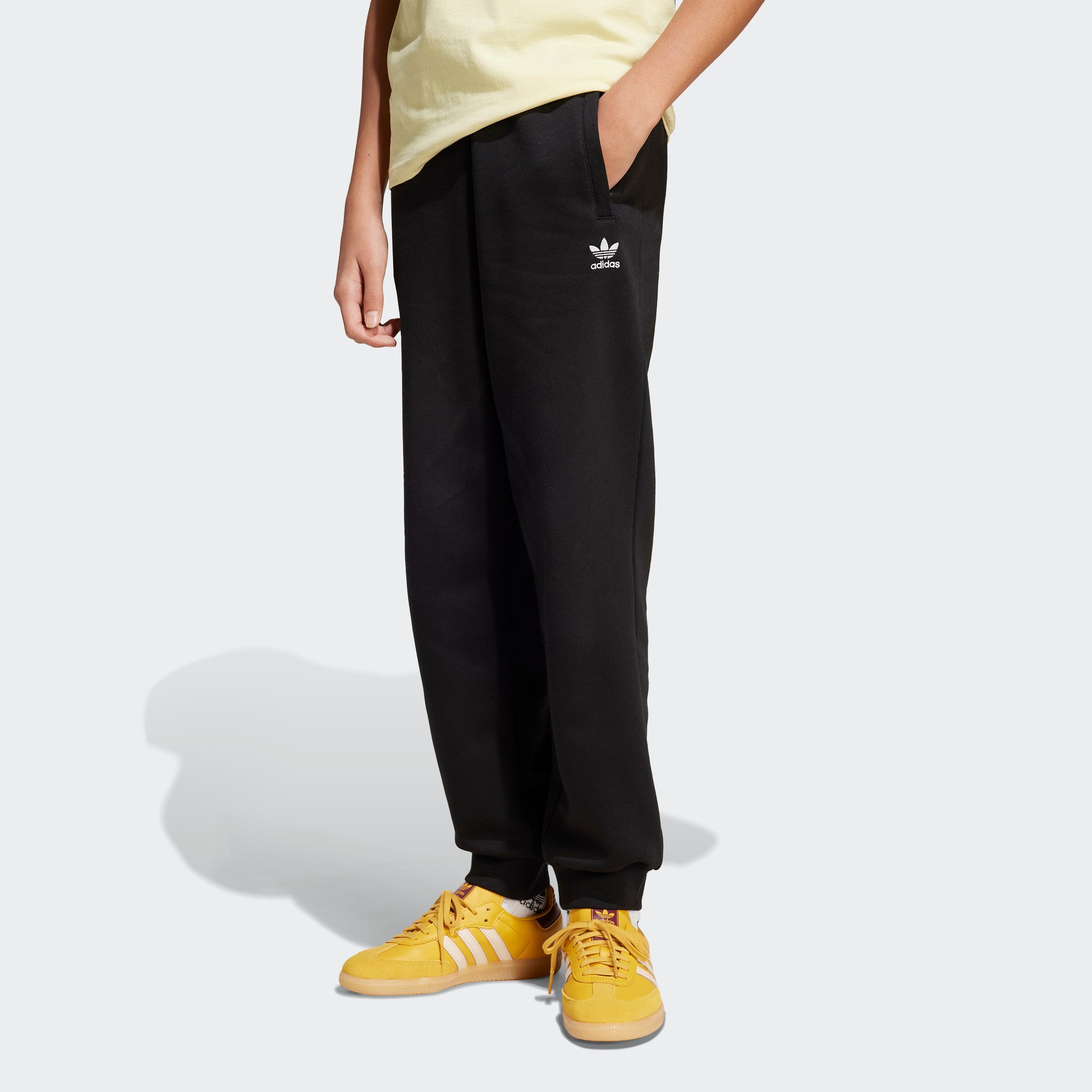 adidas Originals Sportbroek BOYFRIEND PANTS (1-delig) meisjes broeken maat 152 zwart