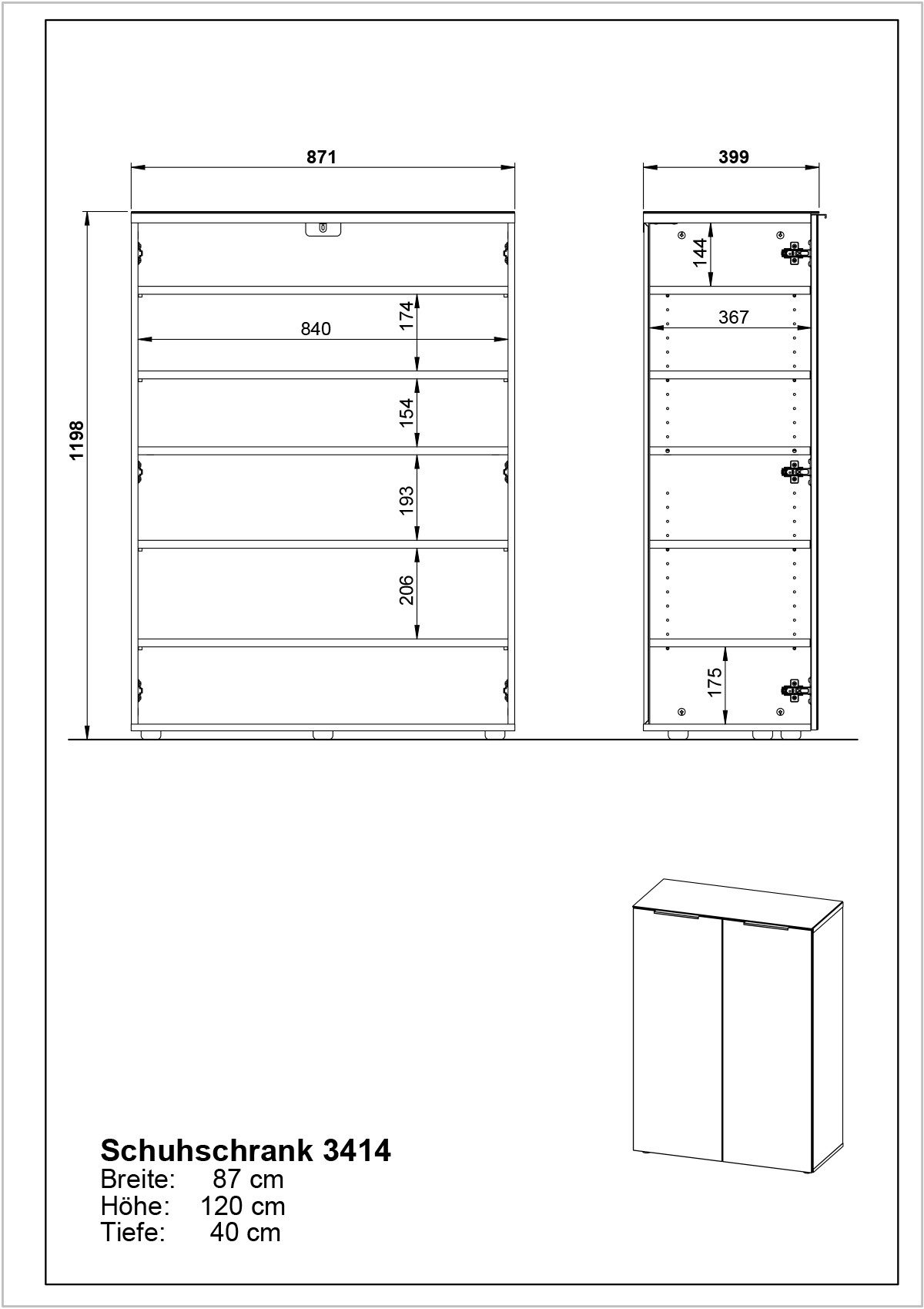 GERMANIA Halmeubelset OAKLAND (5 stuks)