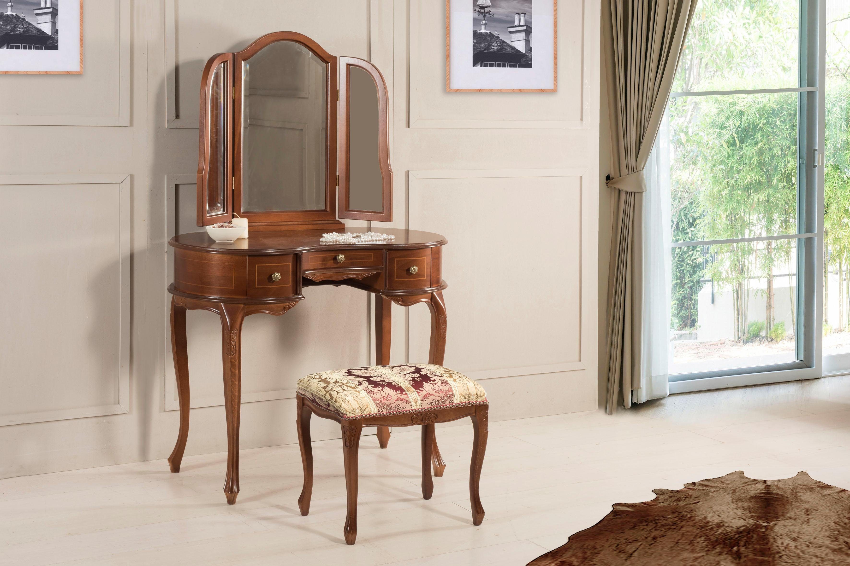 Home affaire Nachtkastje TULIPANO 130 Breedte 94 cm nachtkastjes bruin