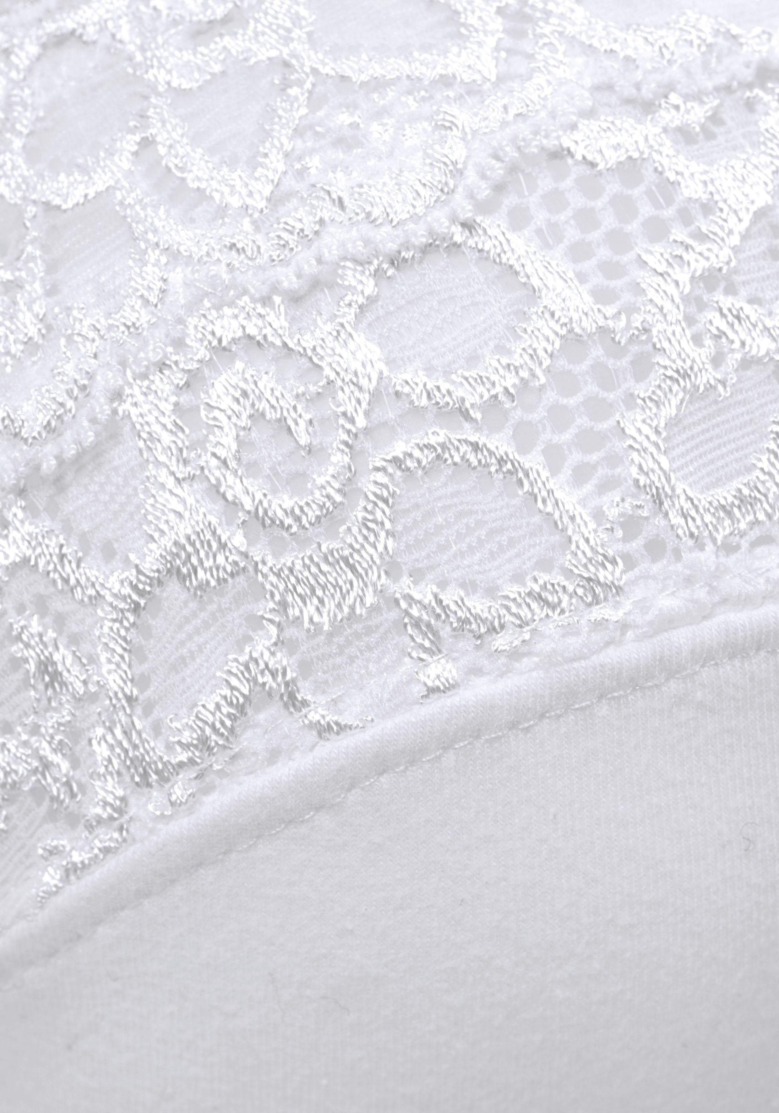 Petite fleur Steun-bh zonder beugels, met elegante kant, basic dessous (Set van 2)