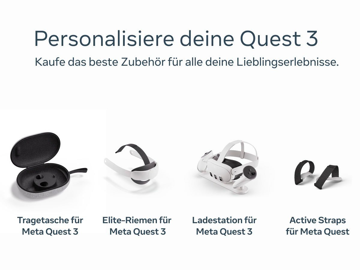 Meta Quest Headset-houder Quest 3 elite riem (elite strap)
