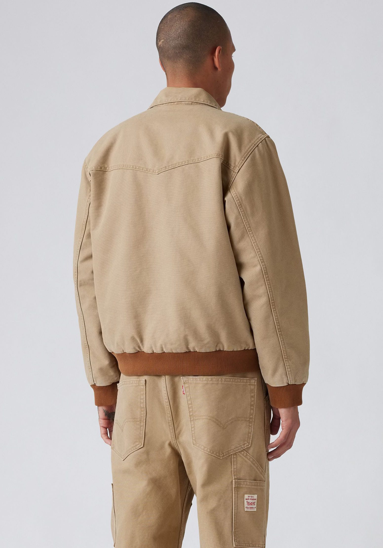 Levi's® Jeansjack met ribboorden