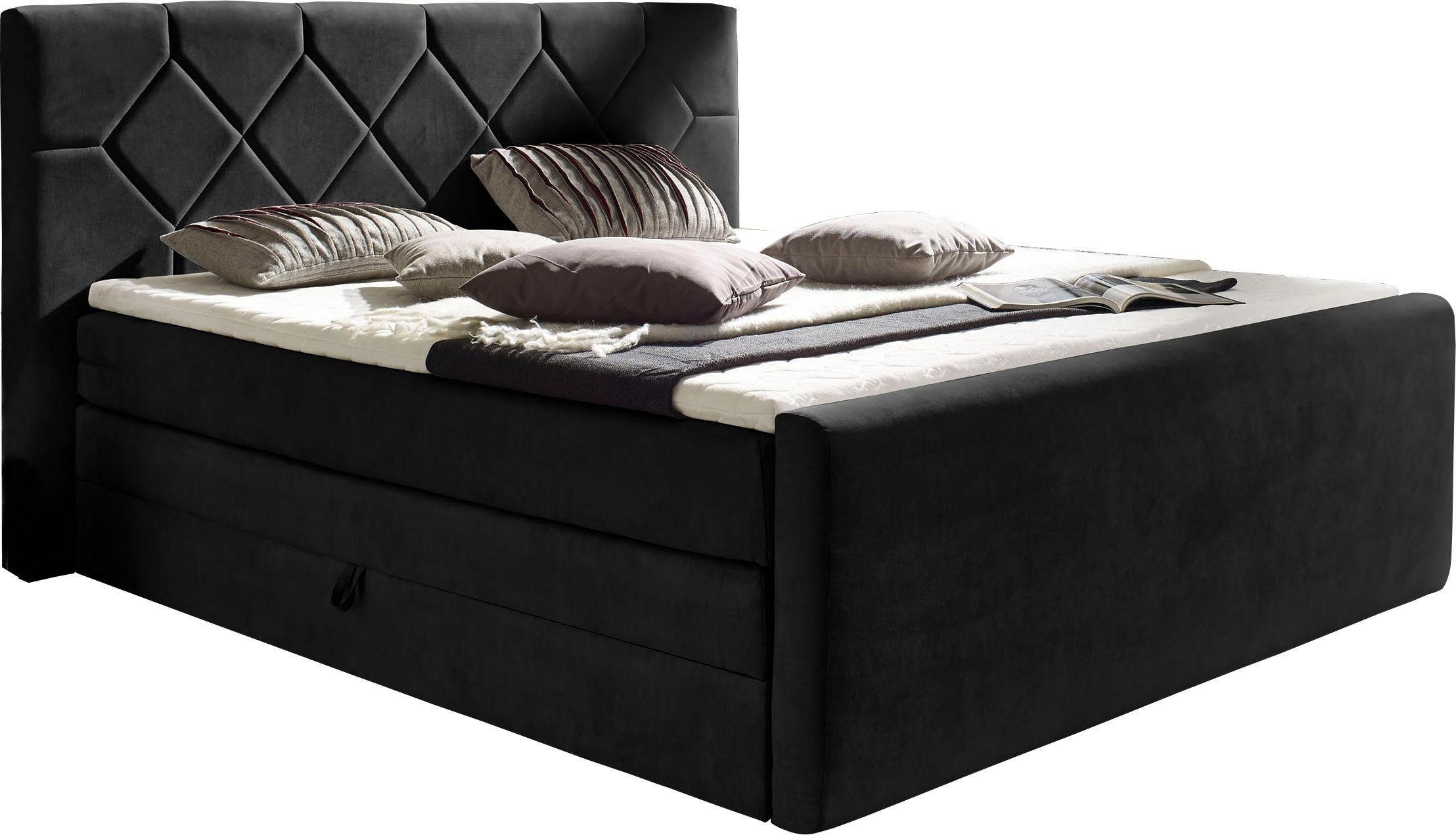 Places of Style Boxspring Atlanta inclusief topmatras en bedkist