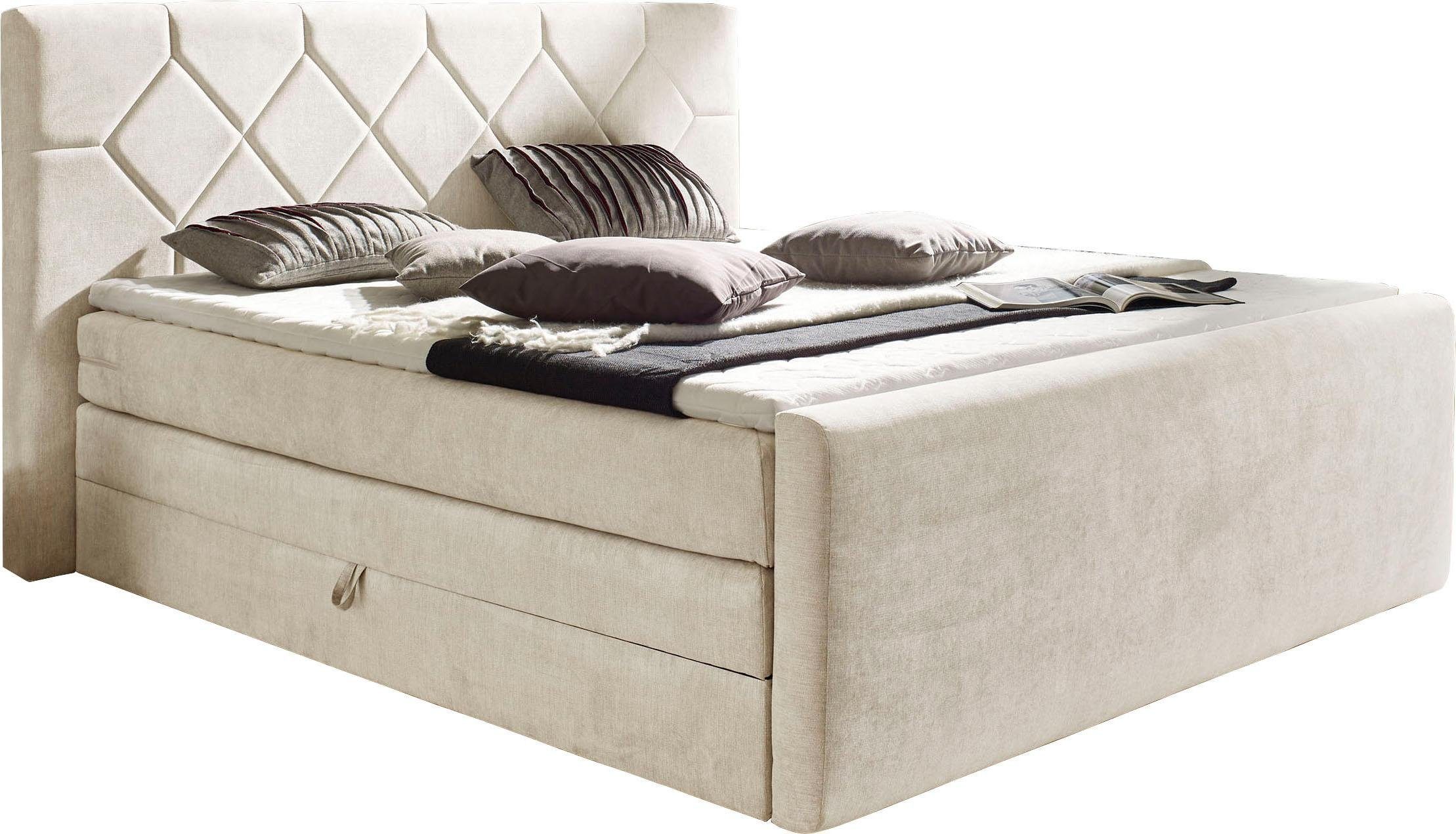 Places of Style Boxspring Atlanta inclusief topmatras en bedkist