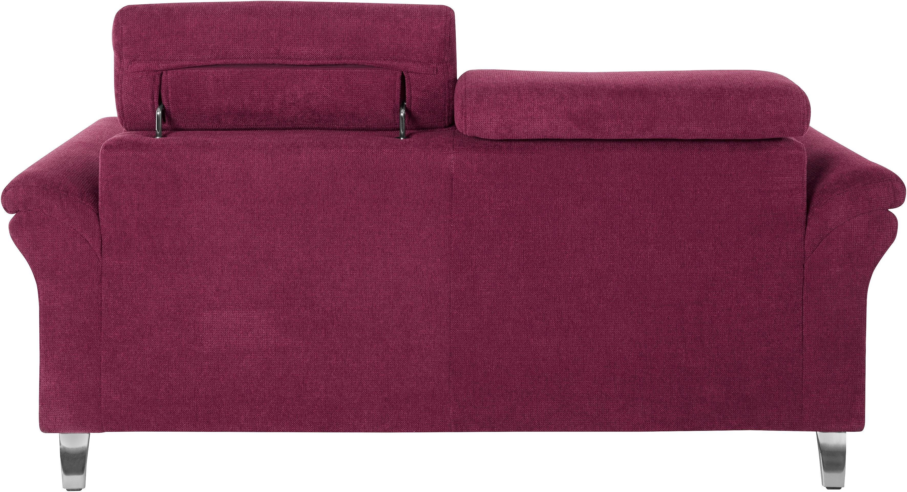 sit&more 2,5-zitsbank Arngast met binnenvering en verstelbare hoofdsteun