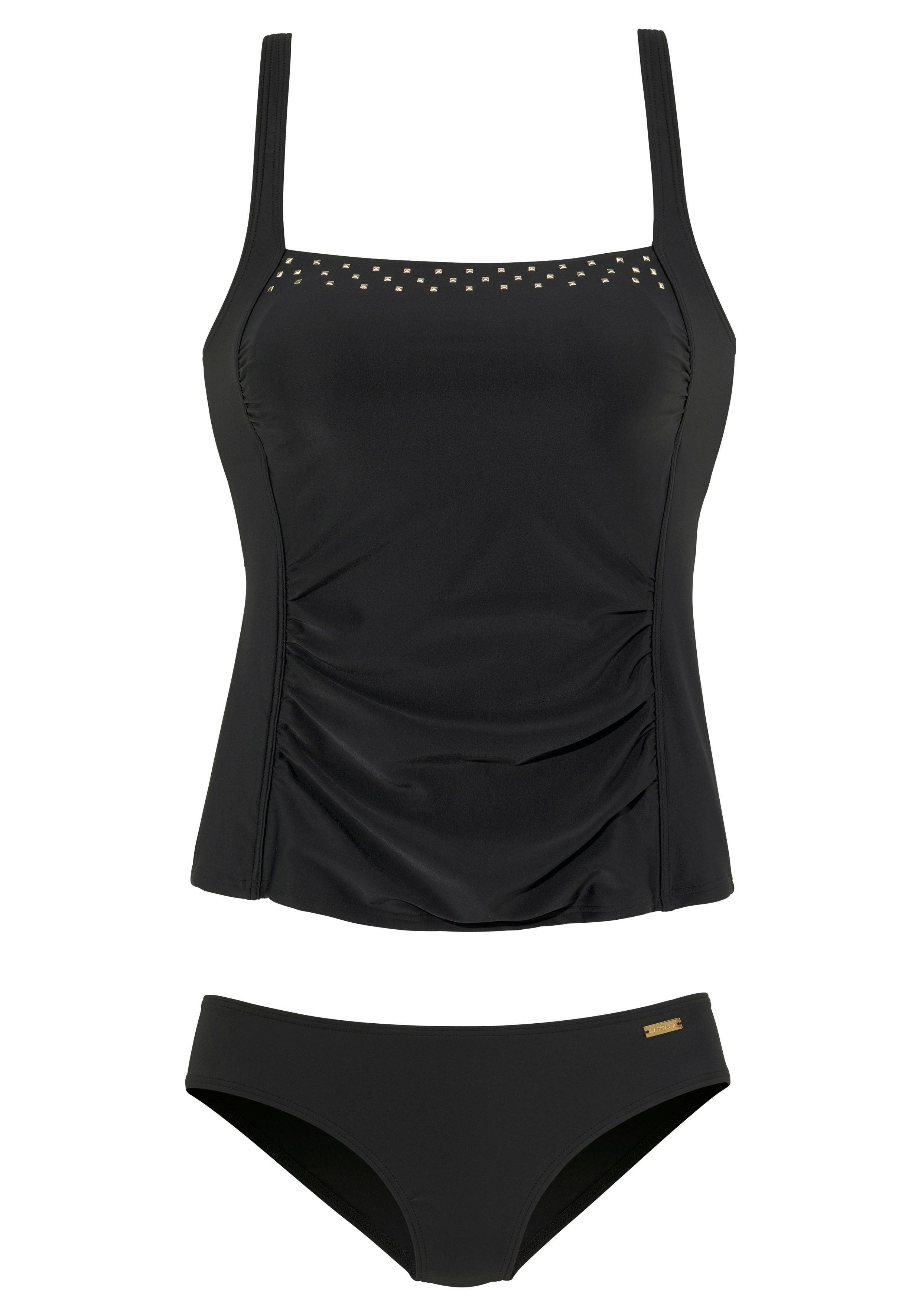 Lascana Tankini met sierstuds