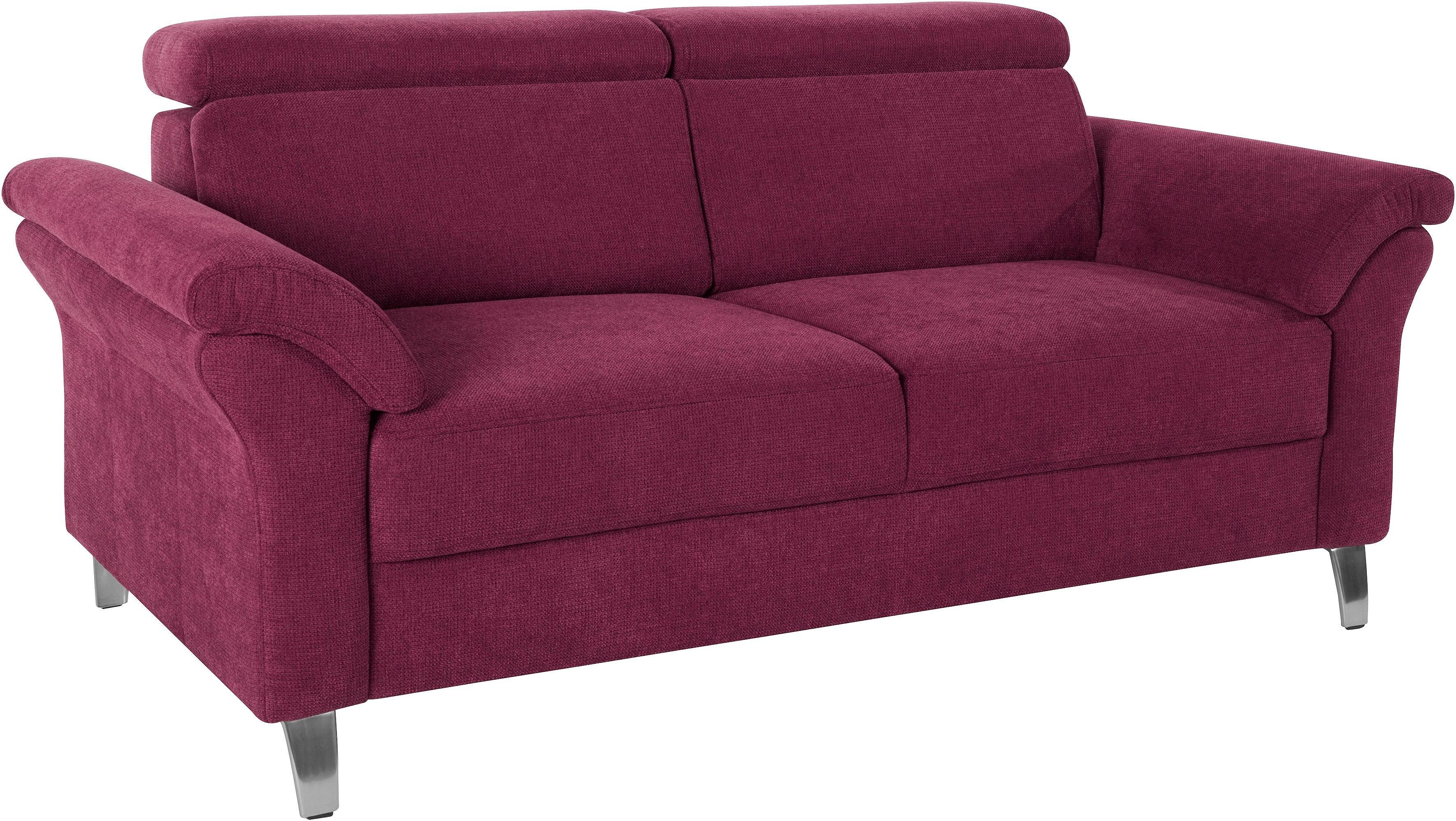 sit&more 2,5-zitsbank Arngast met binnenvering en verstelbare hoofdsteun