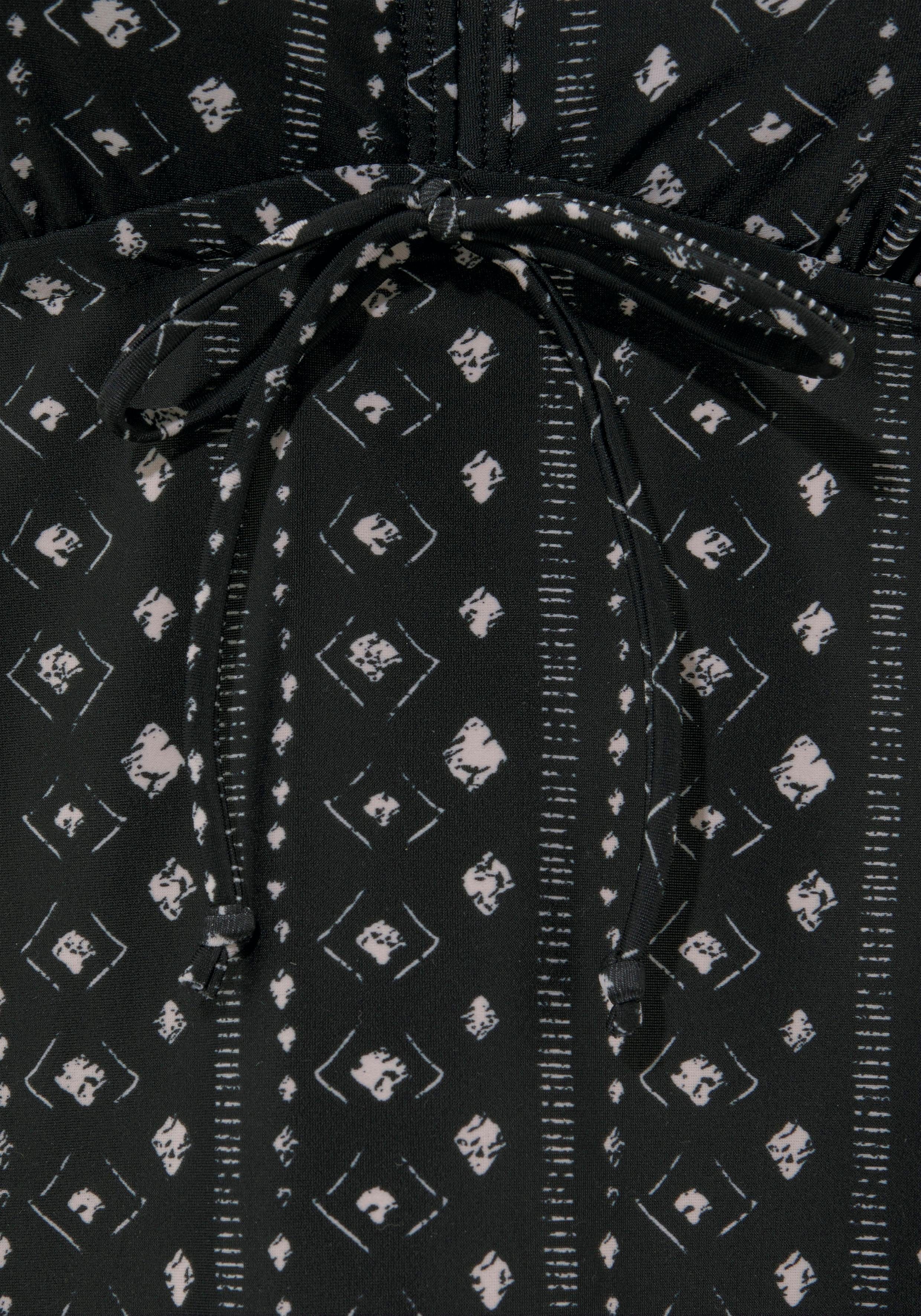 Lascana Beugeltankini met grafische print