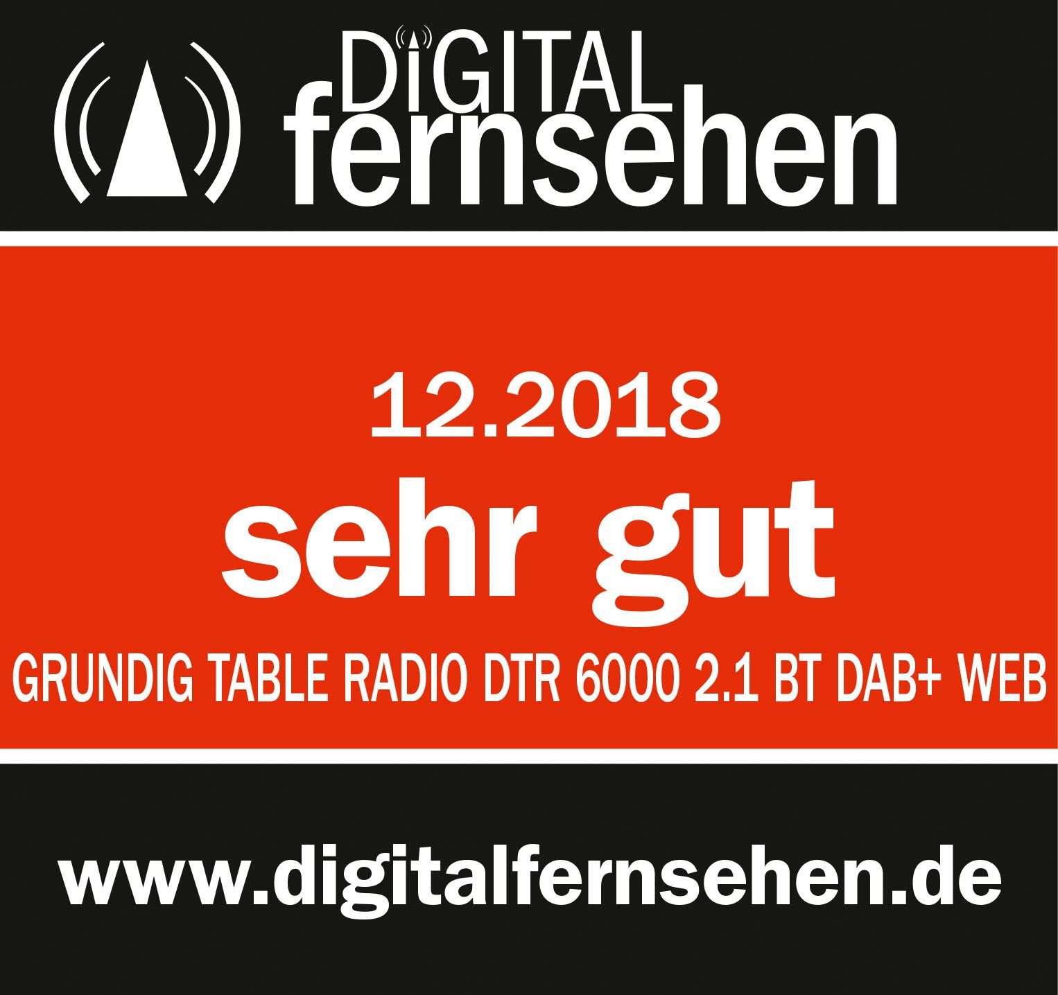 Grundig Digitale radio (DAB+) DTR 6000 X