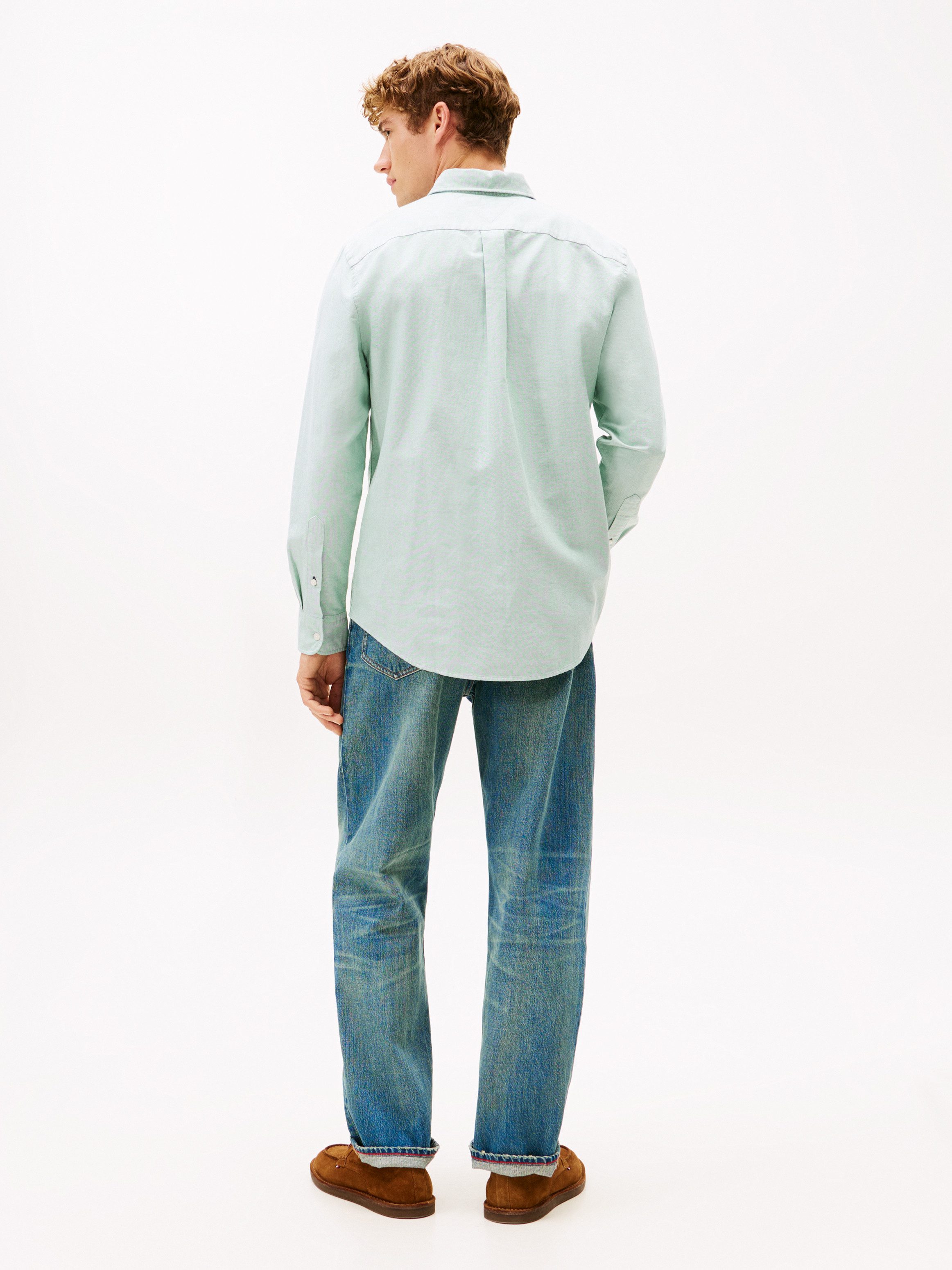 Tommy Hilfiger Overhemd met lange mouwen SOLID HERITAGE OXFORD RF SHIRT