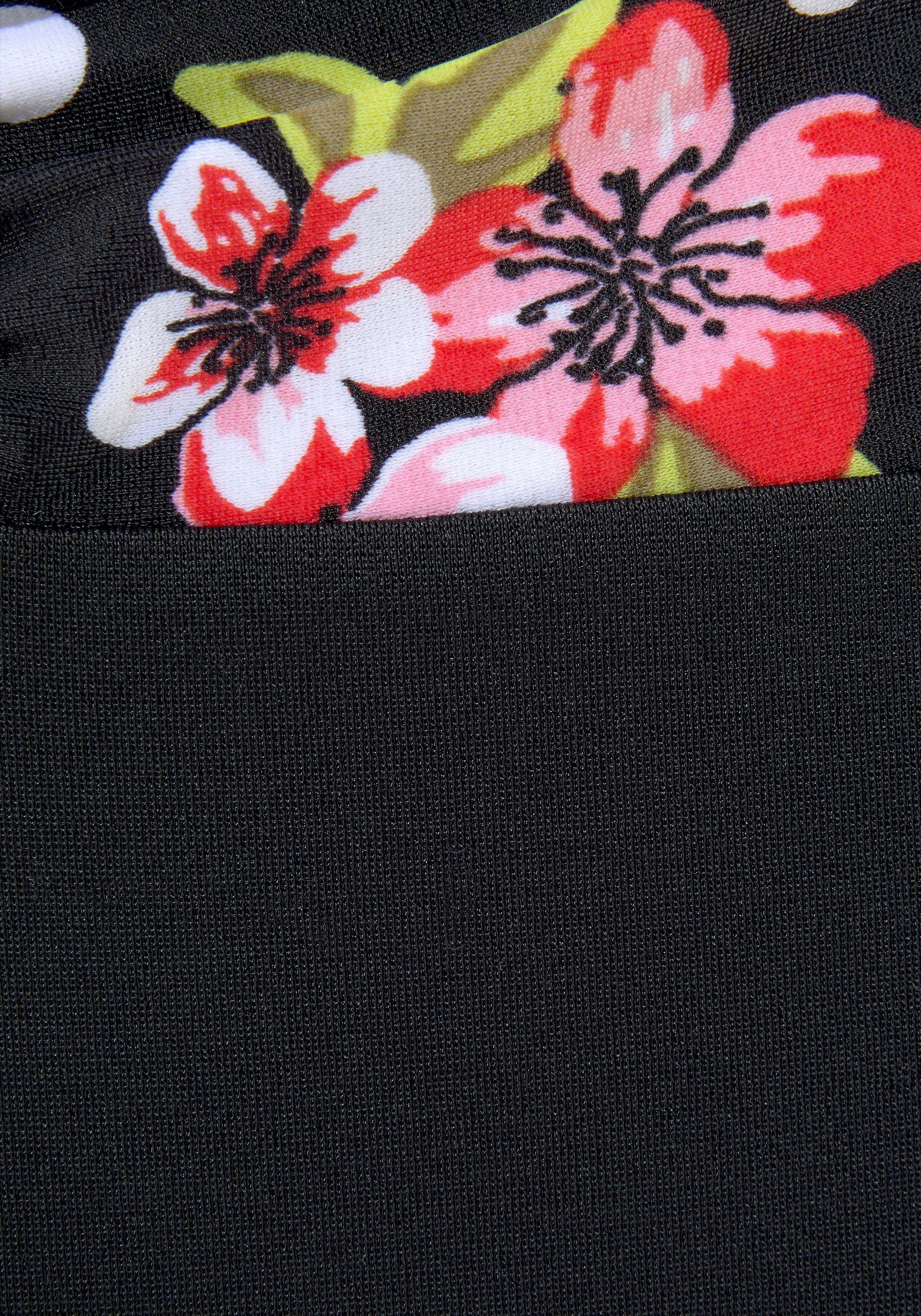 Lascana Badpak met gebloemde print en modellerend effect