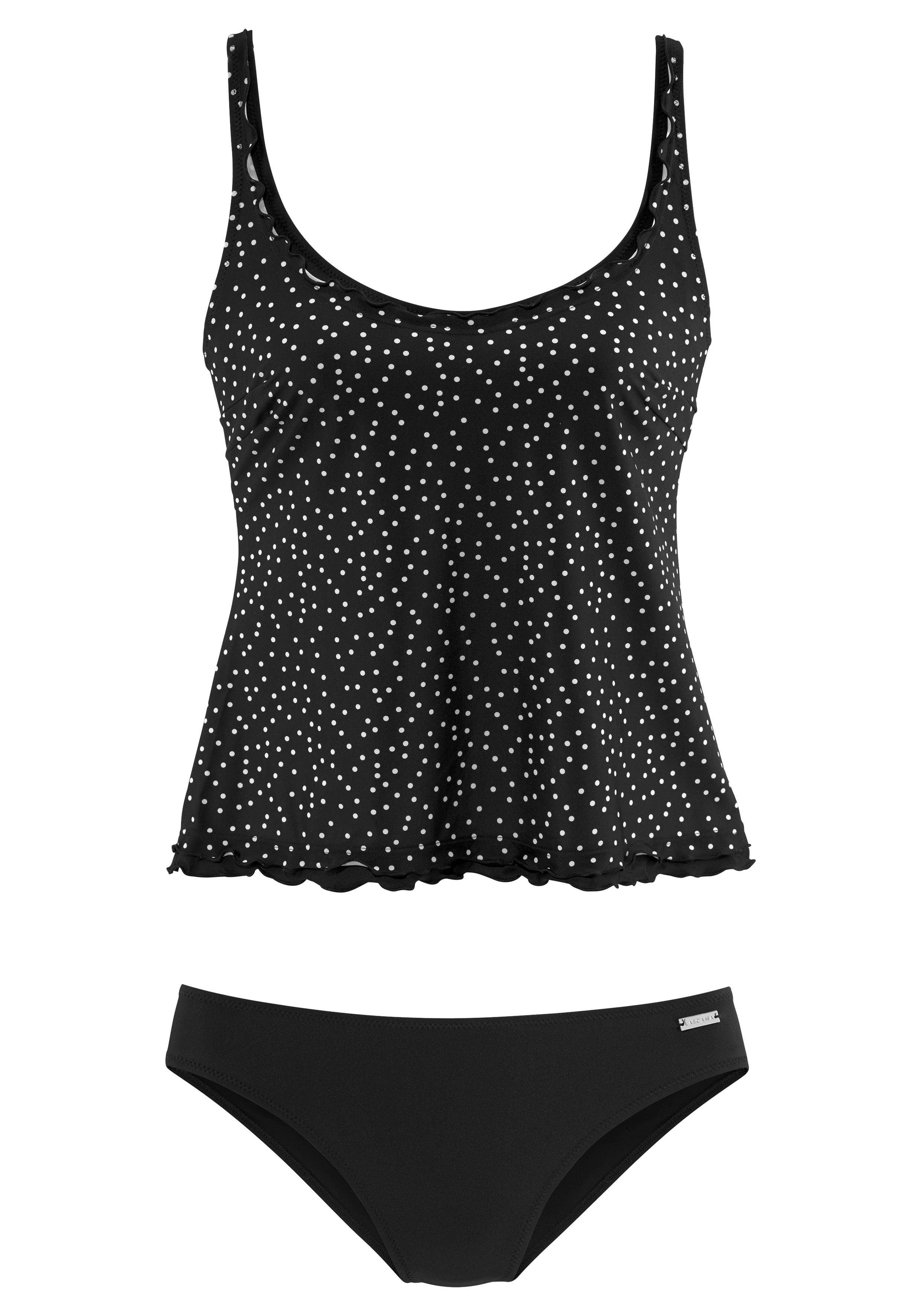 Lascana Beugeltankini in stippeldessin