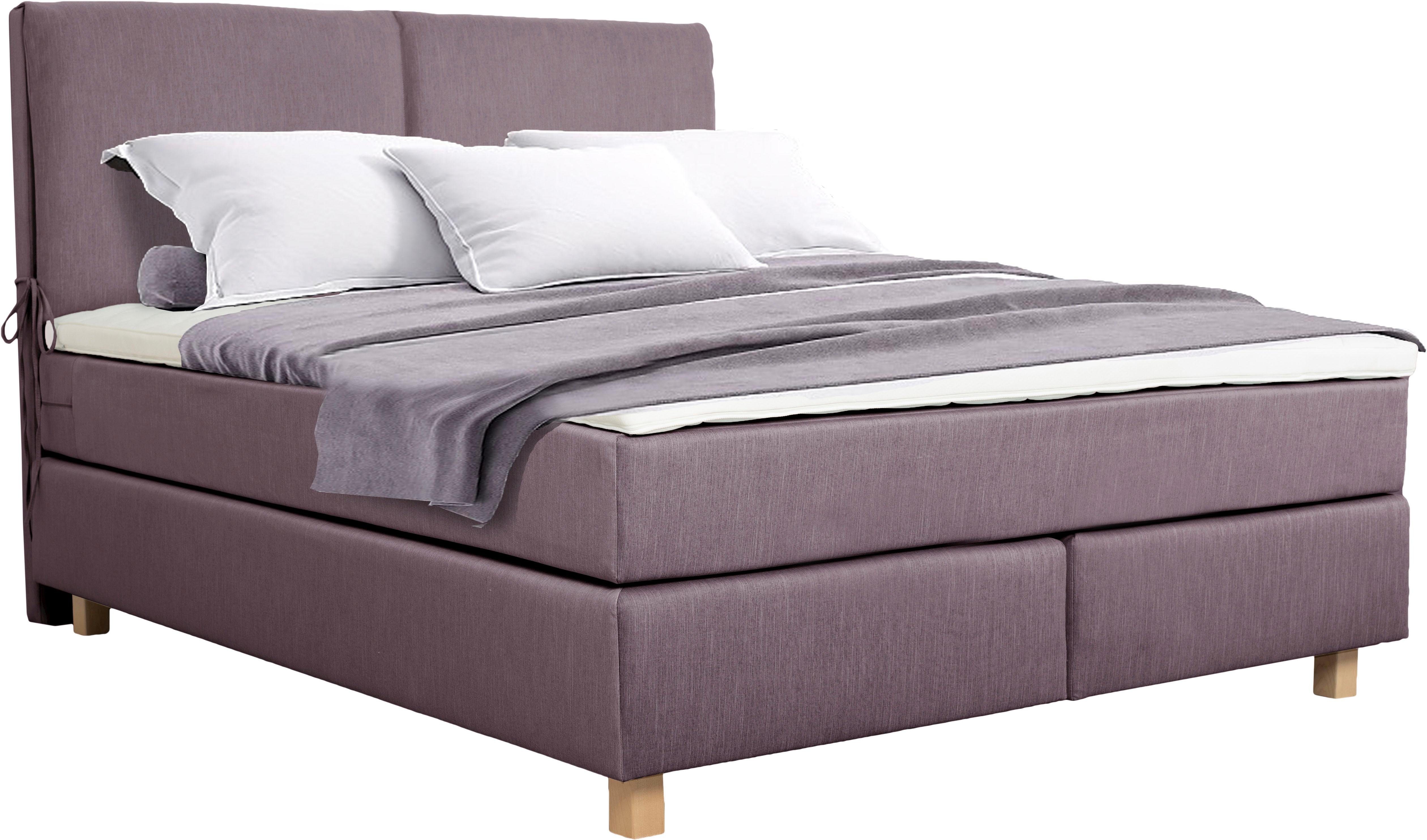 Home affaire Boxspring Nele incl. topmatras in eenvoudig design